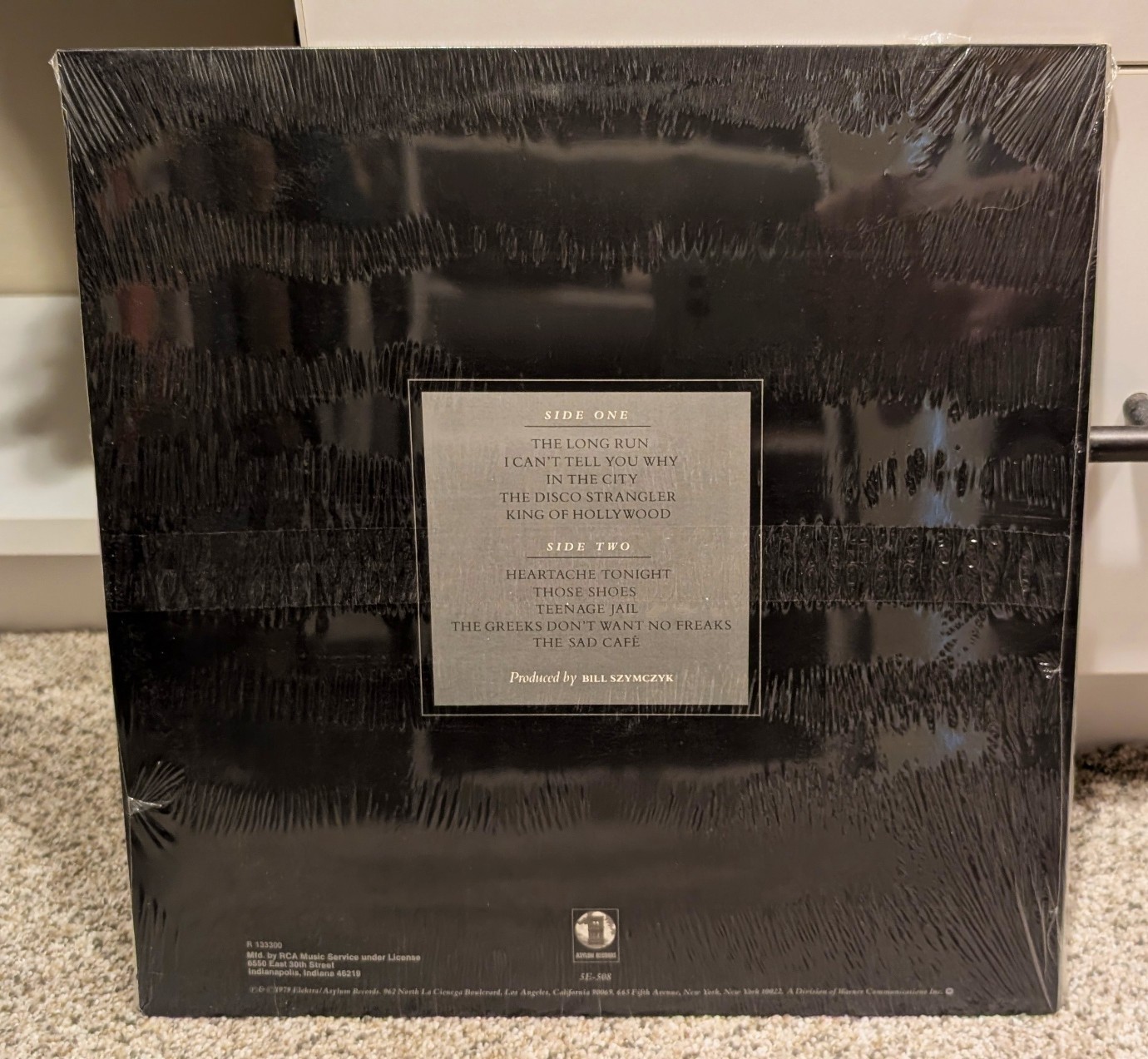 EAGLES THE LONG RUN ORIGINAL FIRST PRESSING STILL WRAPPED
