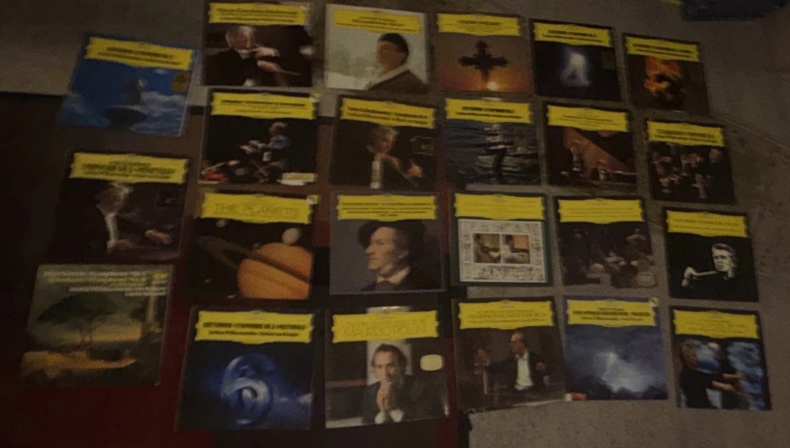 Lot of 22 Deutsche Grammophon Classical Vinyl LPs W/Original Inlays NM/MT