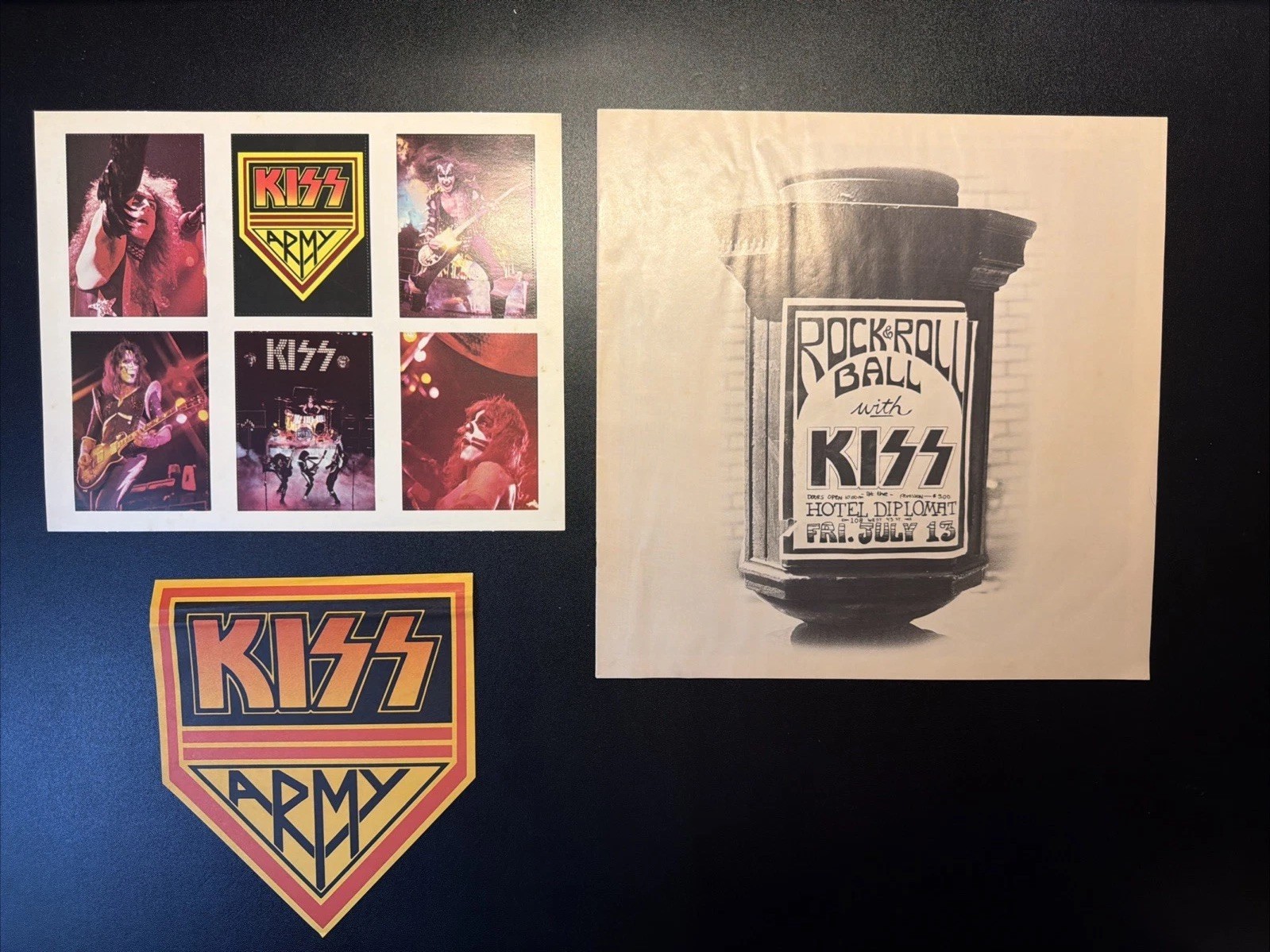 1976 KISS The Originals Vinyl Record LP with Inserts. Limited Edition 1st Print