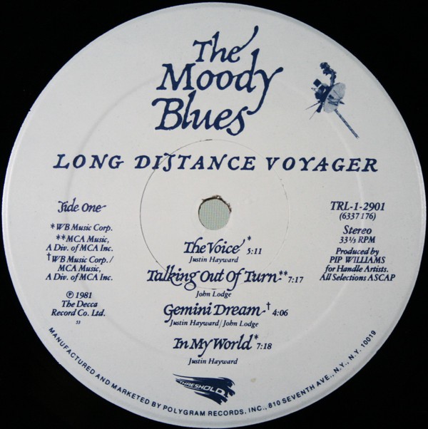 The Moody Blues – Long Distance Voyager (LP) (Very Good Plus (VG+)) – 4093739283