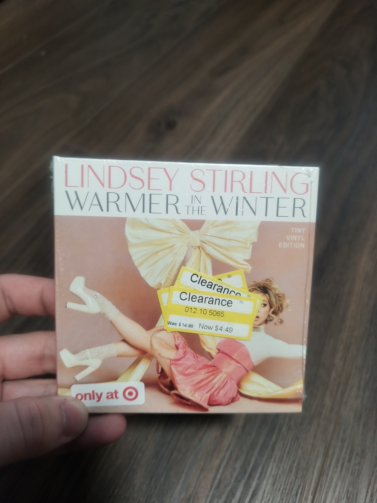 LINDSEY STIRLING – Target 4″ Vinyl – Carol/Mr. Grinch ft. S. Carpenter – New!