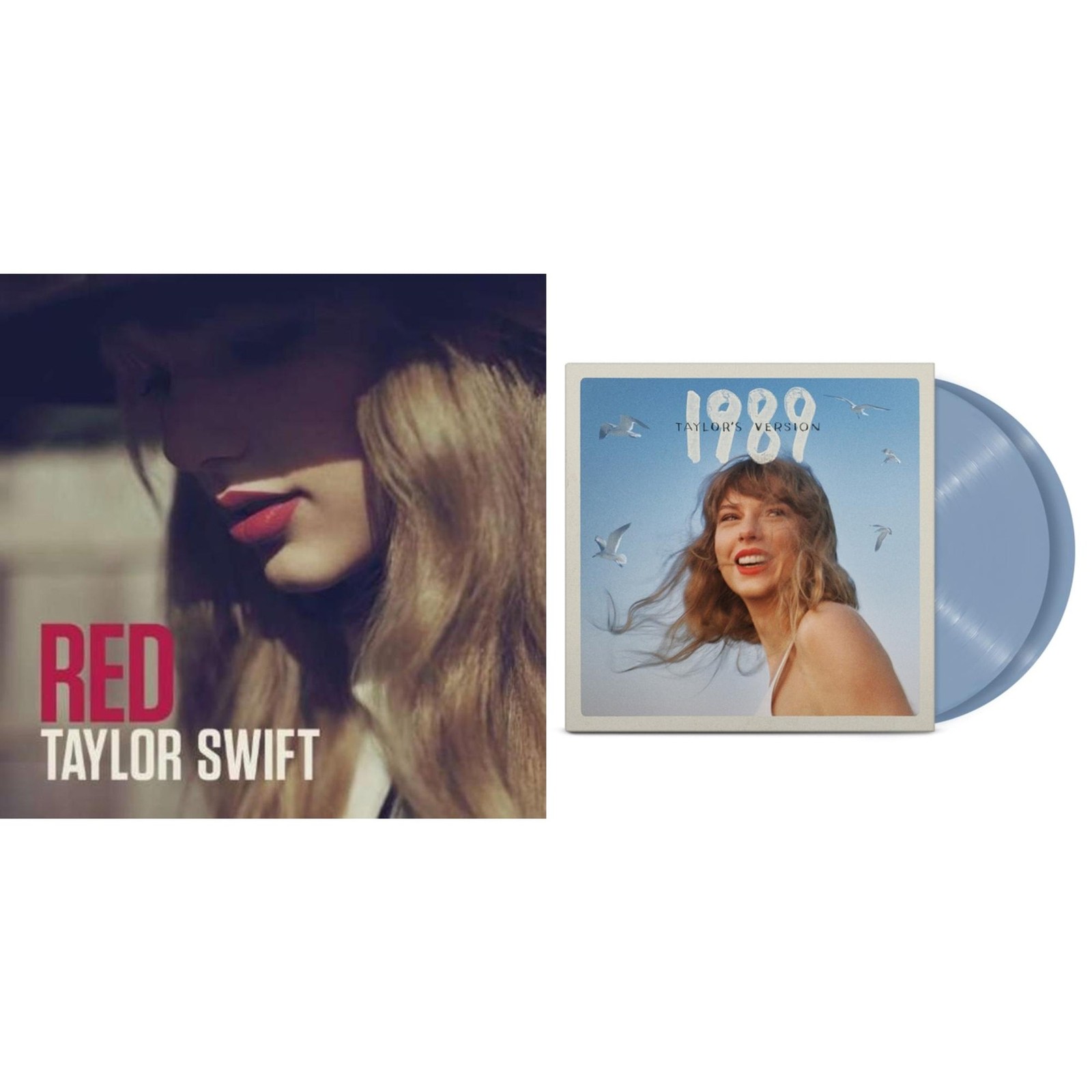 Taylor Swift – 1989 (Taylor’s Version) (2LP/Crystal Skies Blue Vinyl) & Red