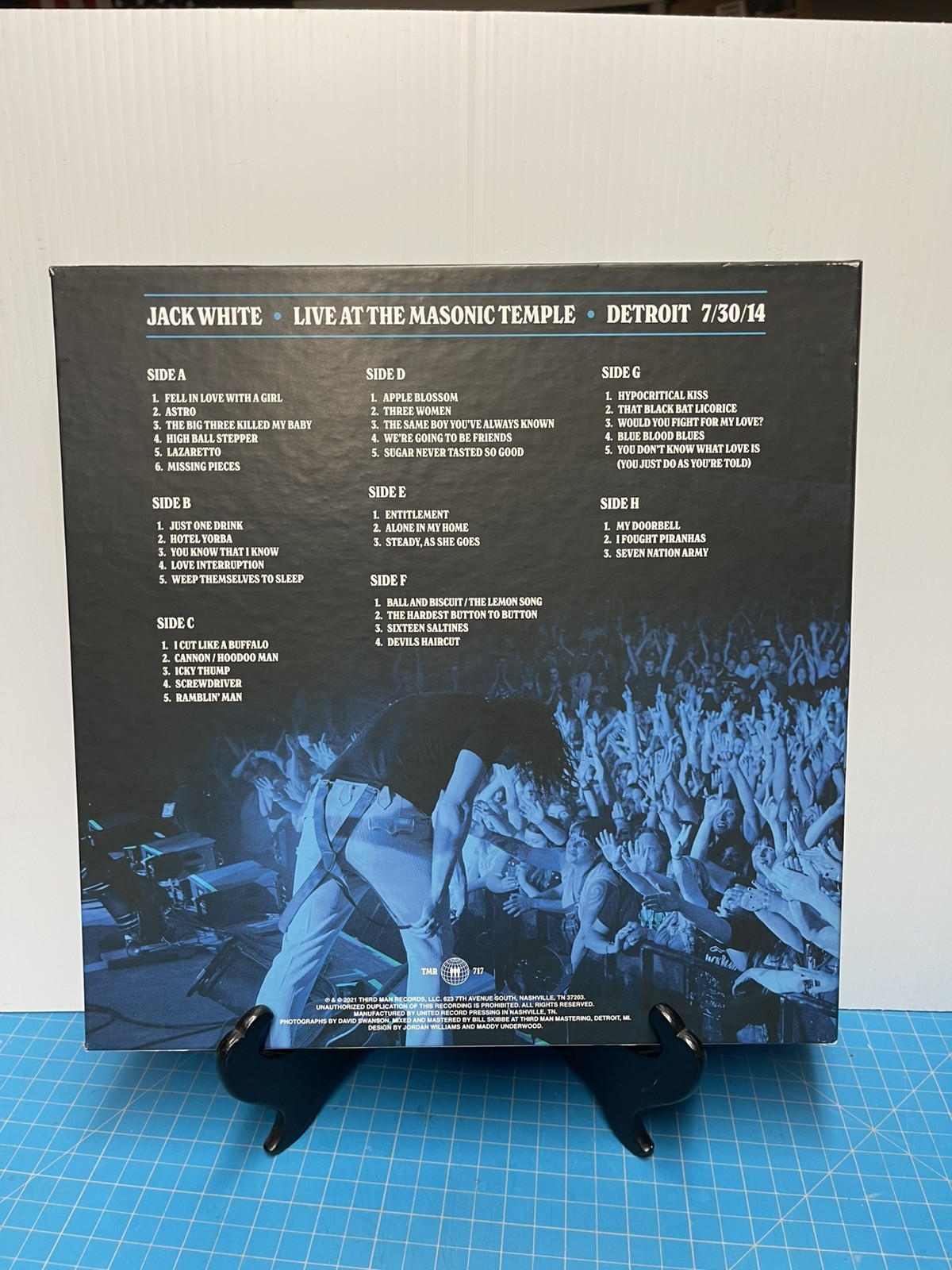 Third Man Records Vault Package #47 Jack White Live at the Masonic Temple 4x LP