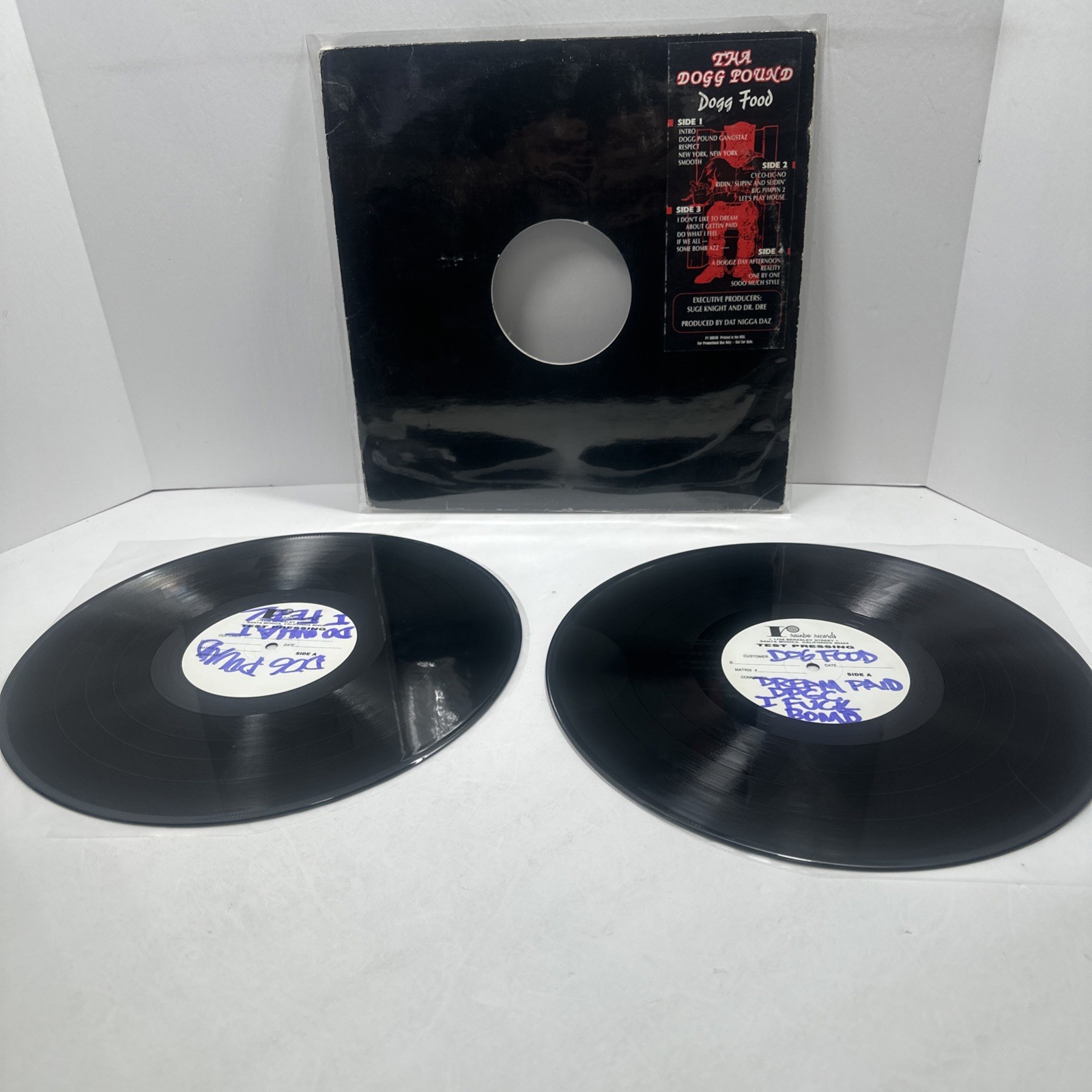 Tha Dogg Pound – Dogg Food 2LP VINYL 1995 “TEST PRESSING” RARE! VG+