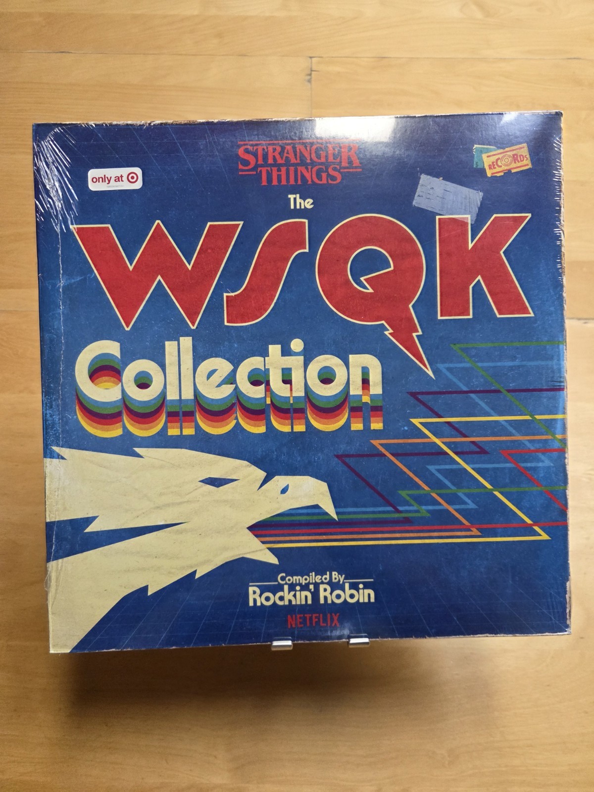 Stranger Things The WSQK Collection Target Exclusive Red Vinyl LP Sealed Netflix