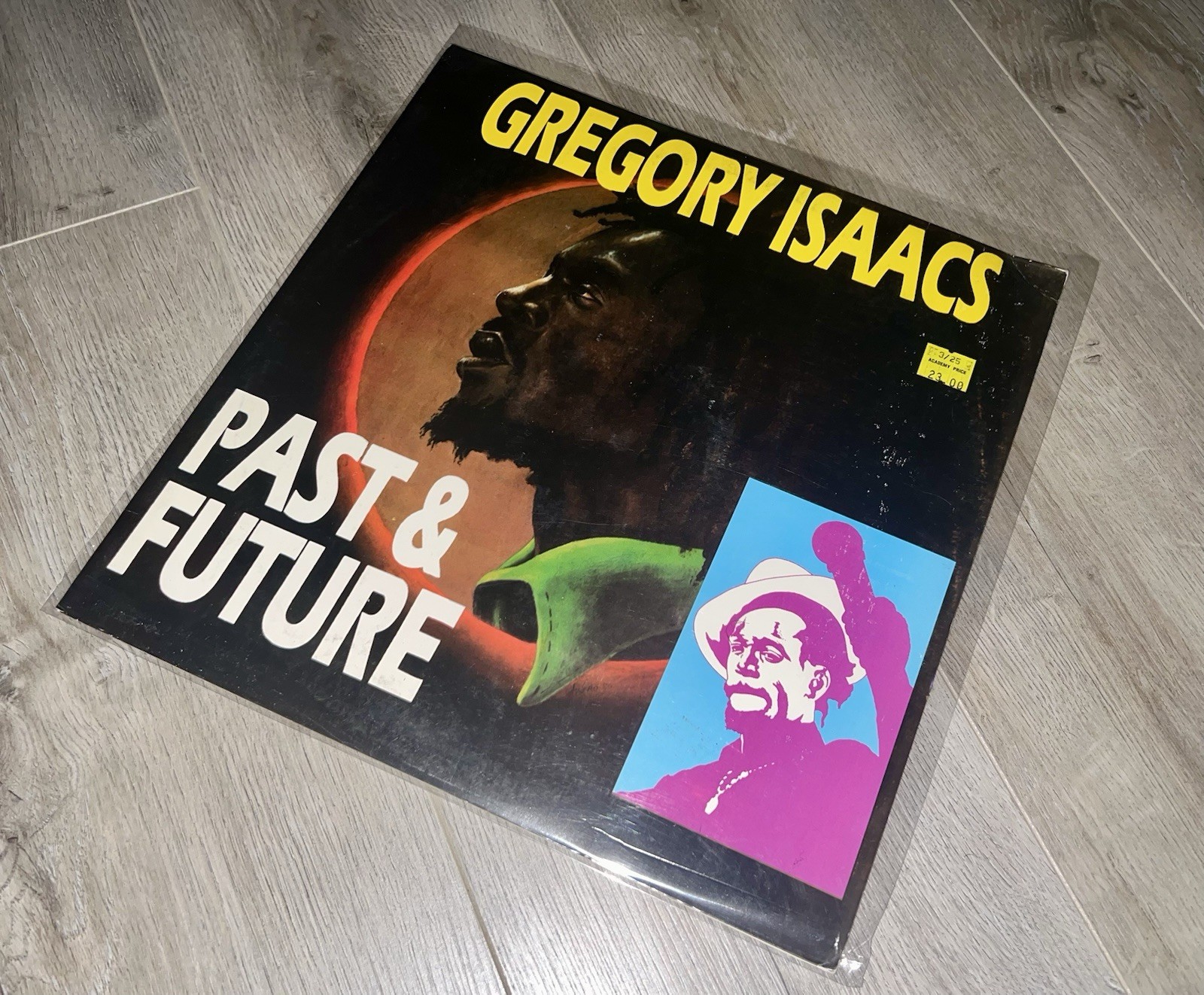 Reggae Vinyl Gregory Isaacs Past & Future LP Repress You’re The One For Me VG