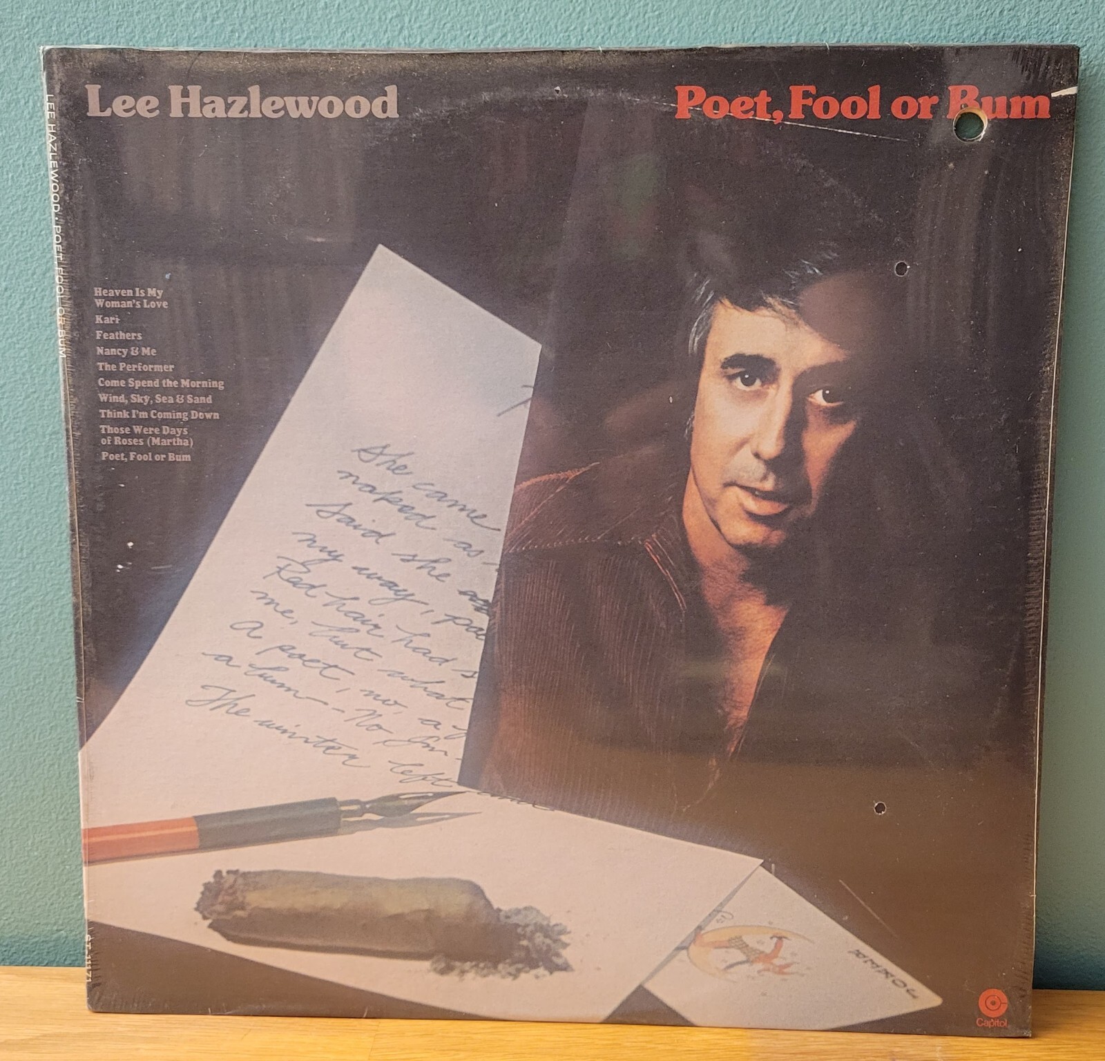 Lee Hazlewood Sealed Country Rock Lp Poet Fool Or Bum Sinatra Capitol Records