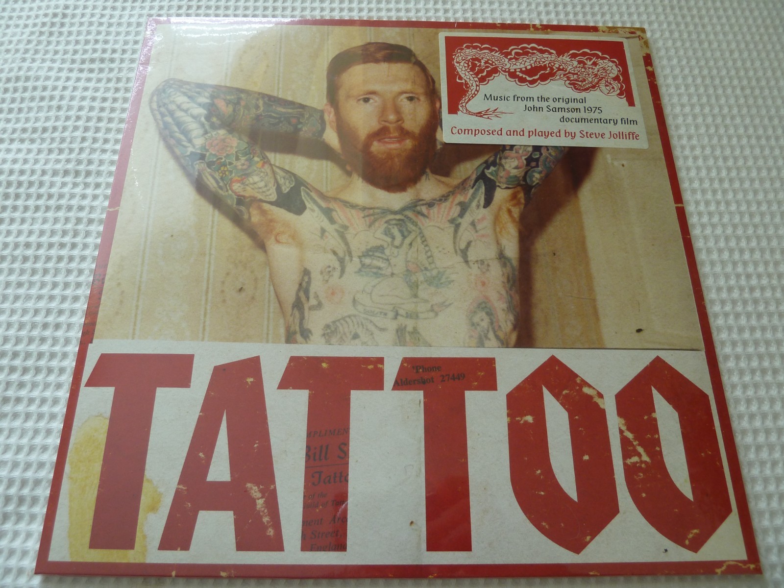 Steve Jolliffe ~ Tattoo Vinyl 2023 Trunk Records New & Sealed