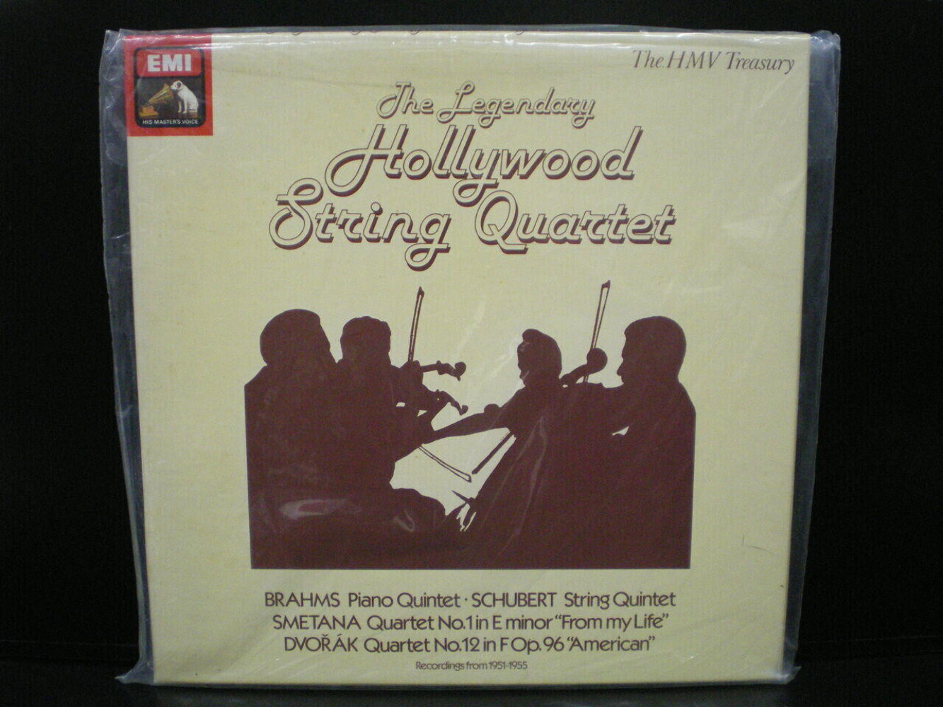 Hollywood String Quartet EMI UK 3LP Box Set