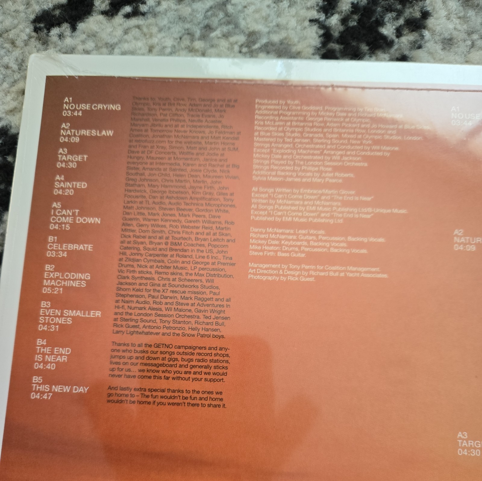 This New Day by Embrace (Record, 2020)