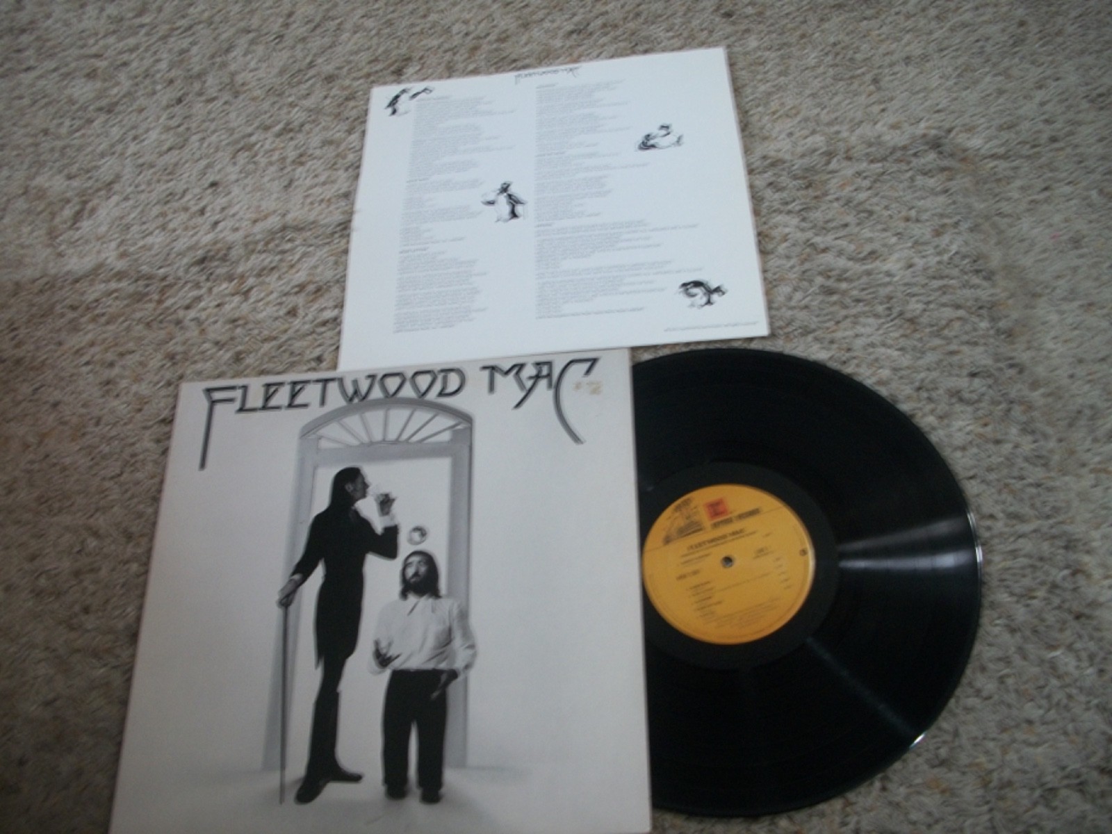 Fleetwood Mac LP-1975-Reprise-Includes Lyric Insert-EX