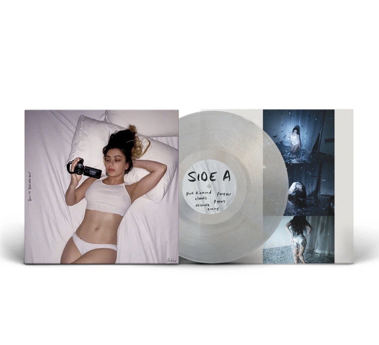 Charli xcx How I’m Feeling Now Vinyl Clear Glitter Exclusive Anniversary Edition
