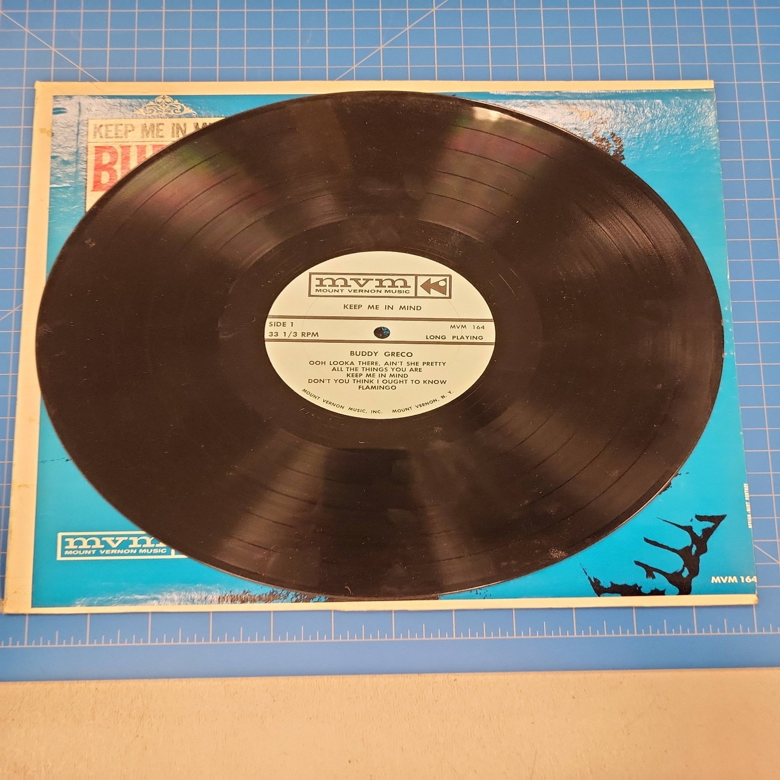 Buddy Greco Keep Me In Mind Vinyl LP MVM 164 Mount Vernon Music Jazz Pop Vocal