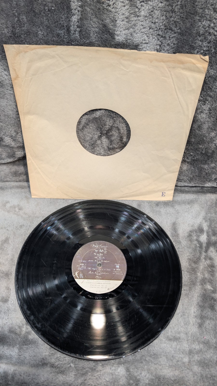 1979, Pink Floyd, The Wall, Vinyl, LP, US. One Record Only No Cardboard Case