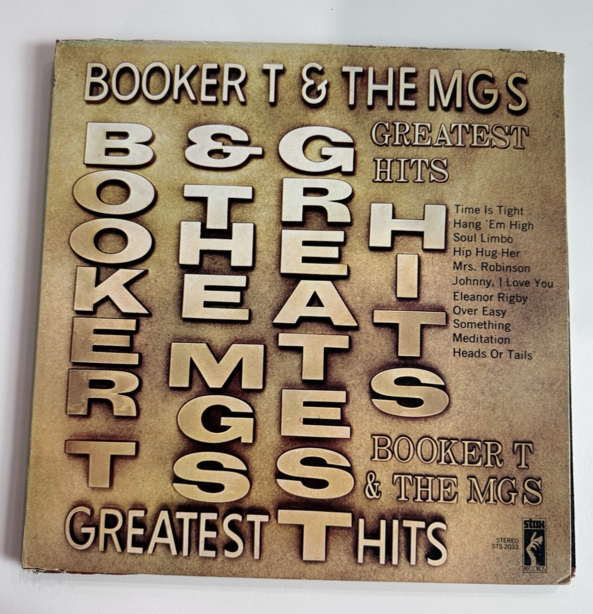 Booker T. and The MG’s Vinyl LP Greatest Hits (1970) 1st Press *Sleeve Only*