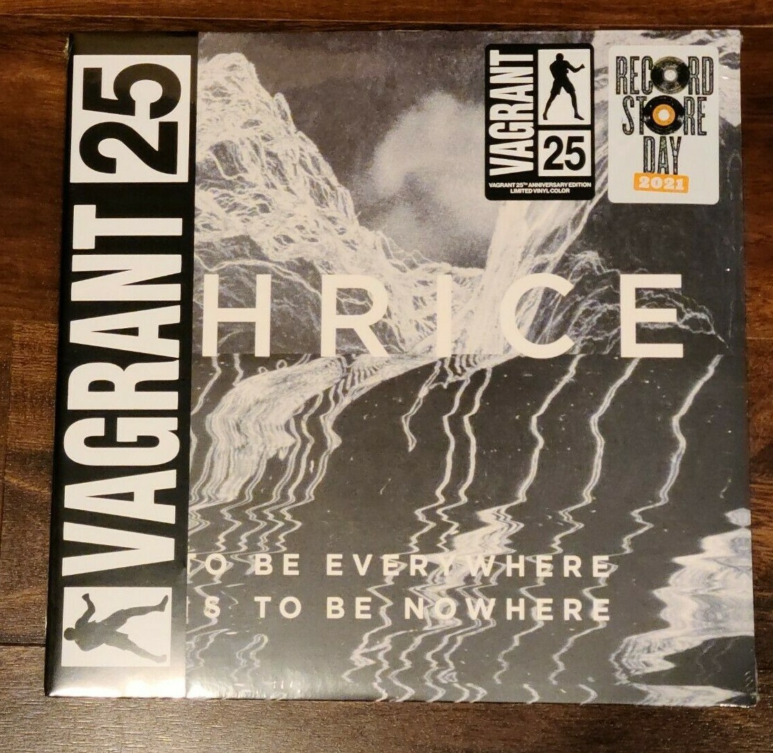 Thrice To Be Everywhere is To Be Nowhere Splatter Vinyl Limited Edition RSD 2021