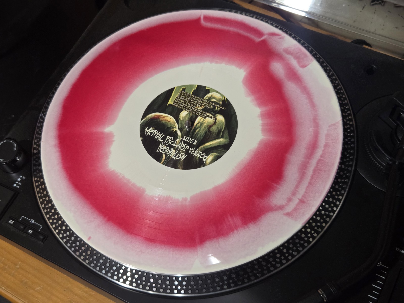 Putridity – Mental Prolapse Induced Necrophilism Vinyl Record Willowtip 2018