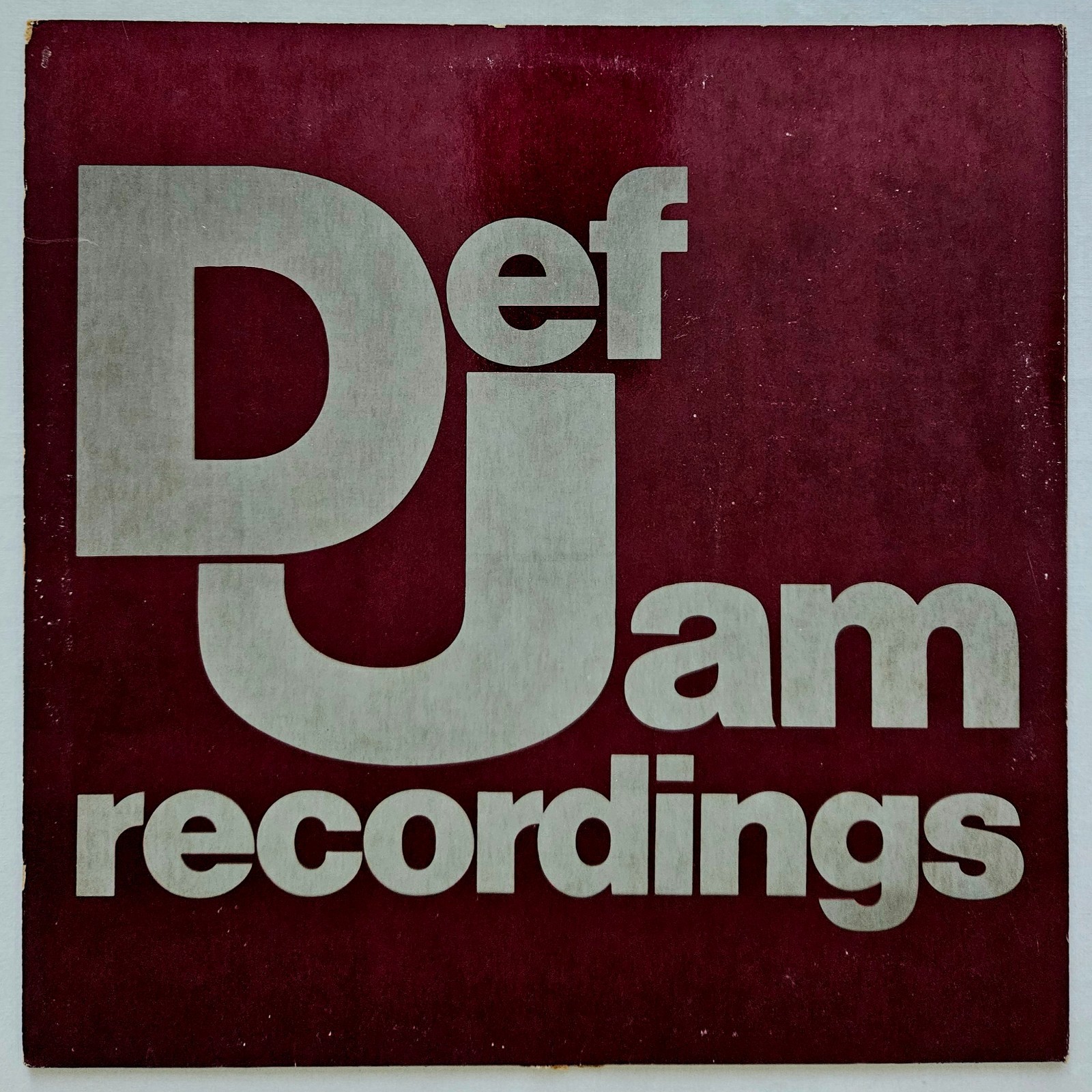 1985 – JAZZY JAY – DEF JAM / COLD CHILLIN’ IN THE SPOT – DEF JAM MAROON OG PRESS