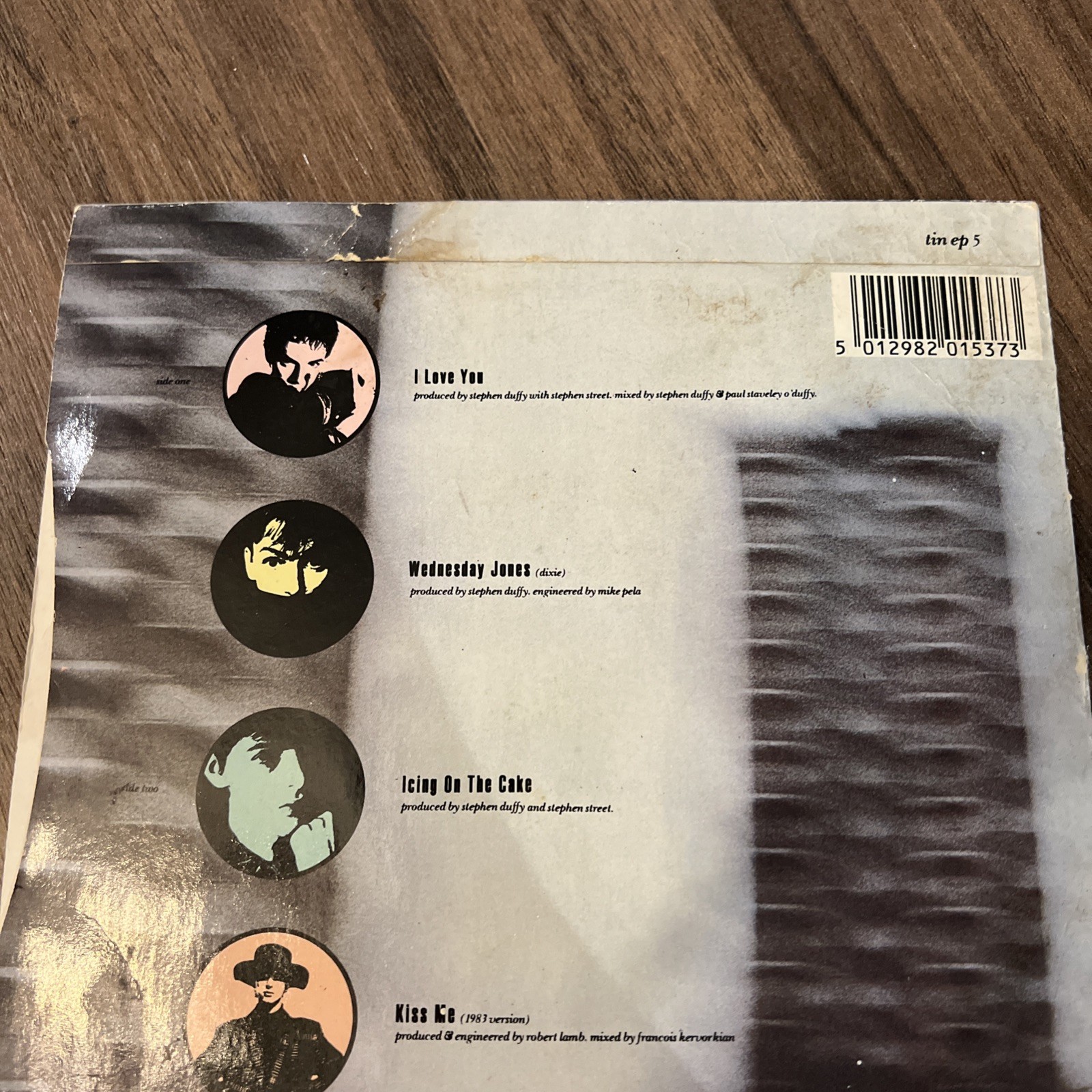 Stephen Duffy – I Love You EP 7” Vinyl 1986 UK 45RPM Pop New Wave
