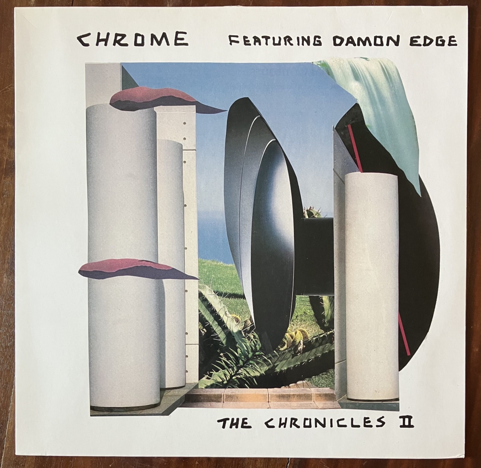 Chrome The Chronicles II feat. Damon Edge Vinyl LP TESTED ’88 Dossier 1st Press.