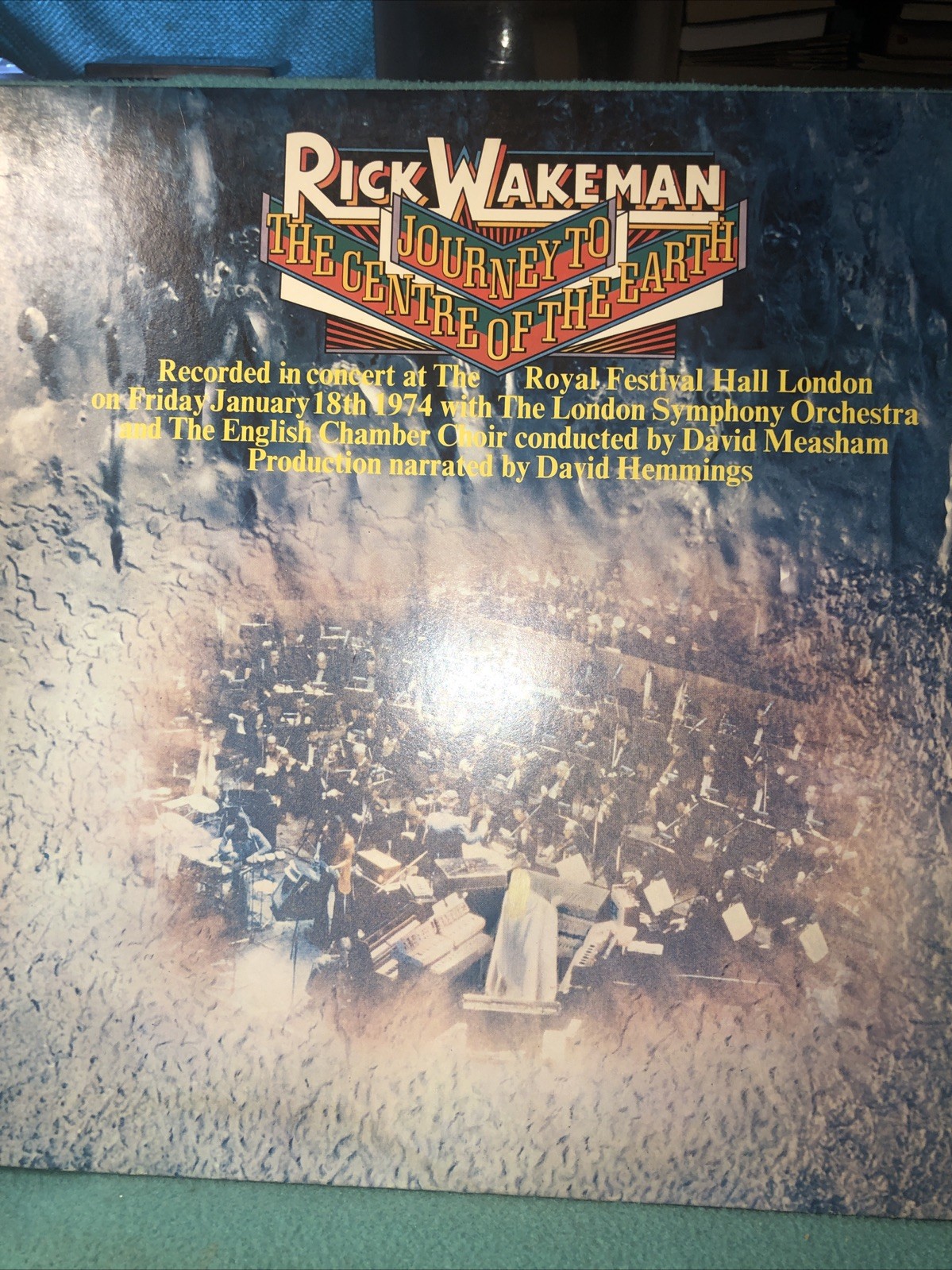 Rick Waksman Journey To The Century Of The Earth SP3621 1974 W/ Insert gatefold