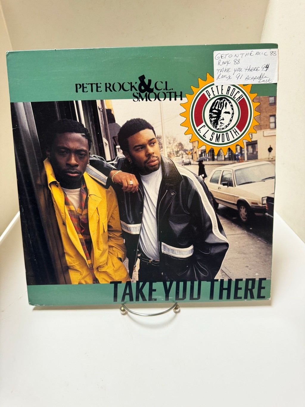 Pete Rock & CL Smooth: Take You There 1994 SINGLE Elektra 0-66181 Vinyl Record