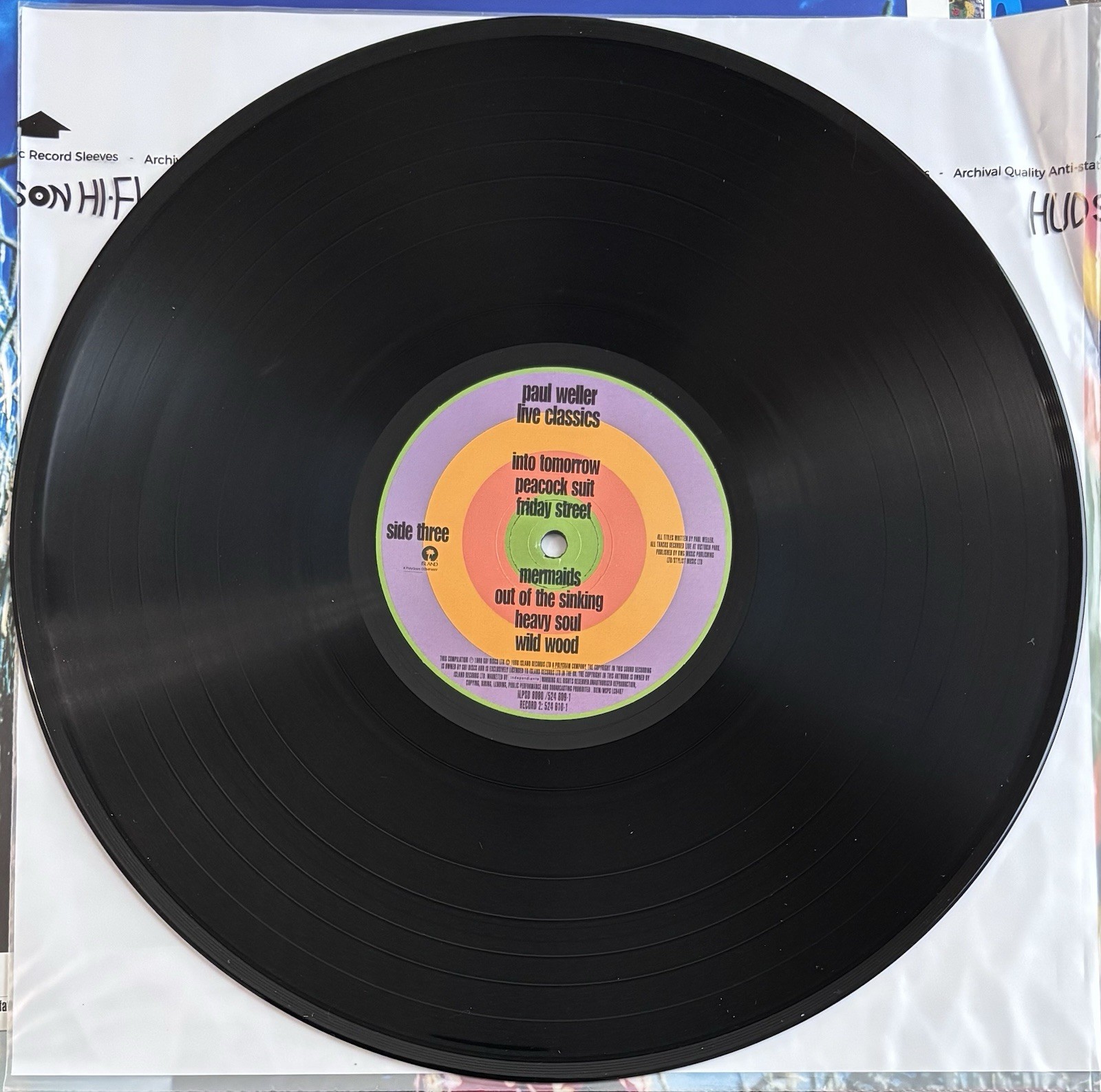 Paul Weller Modern Classics – The Greatest Hits Vinyl UK 1998 1st Press 2 LP