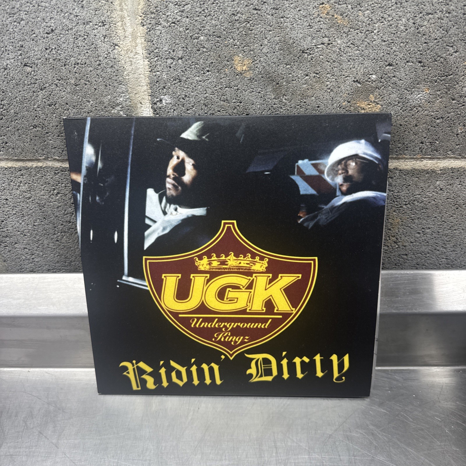 UGK UNDERGROUND KINGZ RIDIN’ DIRTY VINYL LIMITED CLEAR LP! PIMP C, BUN B