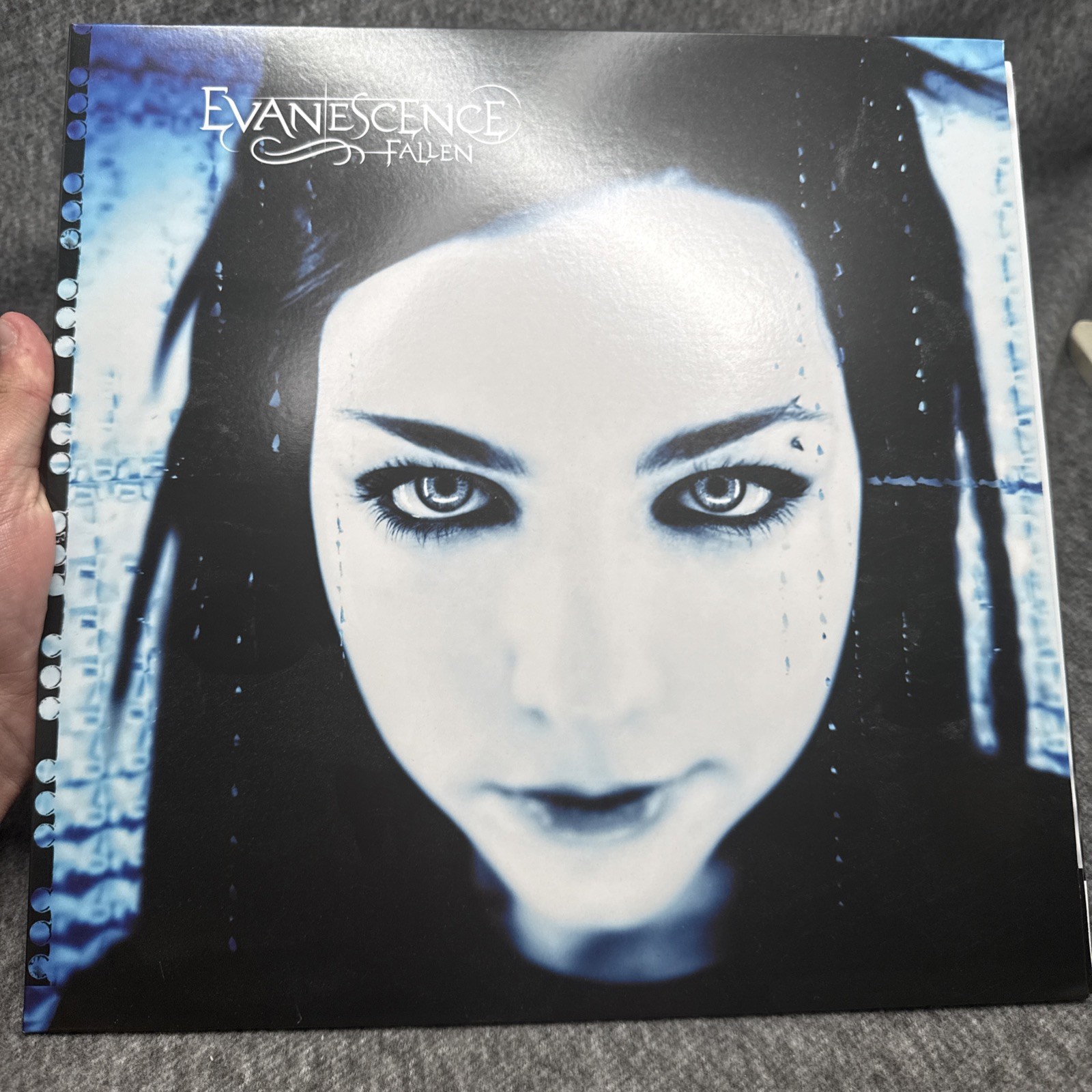 Evanescence Fallen LP Vinyl Record Clear Smoke Colored, Exclusive