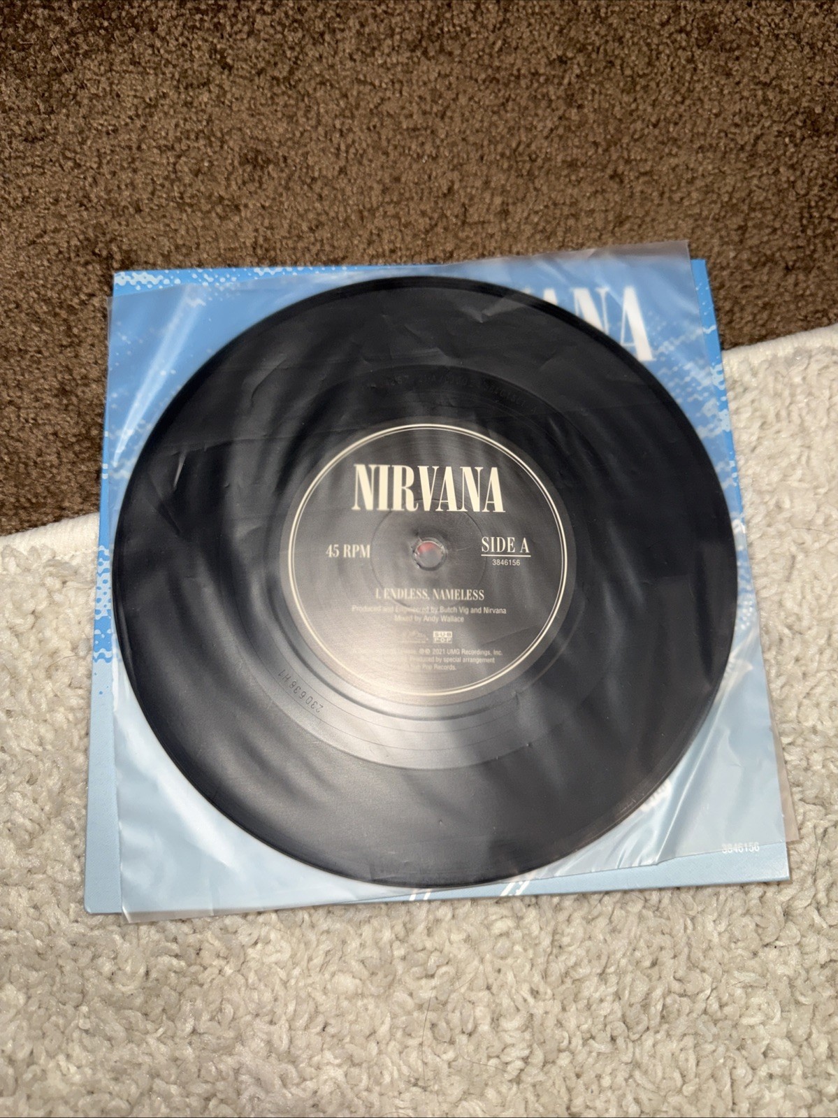 Nirvana Endless Nameless Aneurysm Even In His Youth 7in 45rpm Vinyl Never played