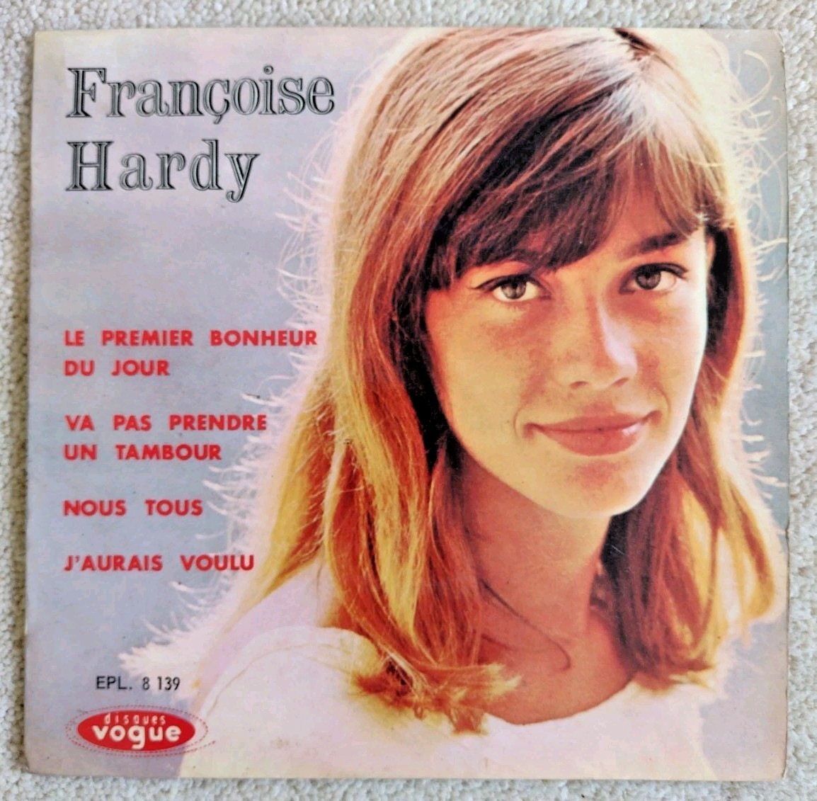 Francoise Hardy 3x Vogue EPs Le Premier Bonheur du Jour++ 1962/3 VG/VG(+)
