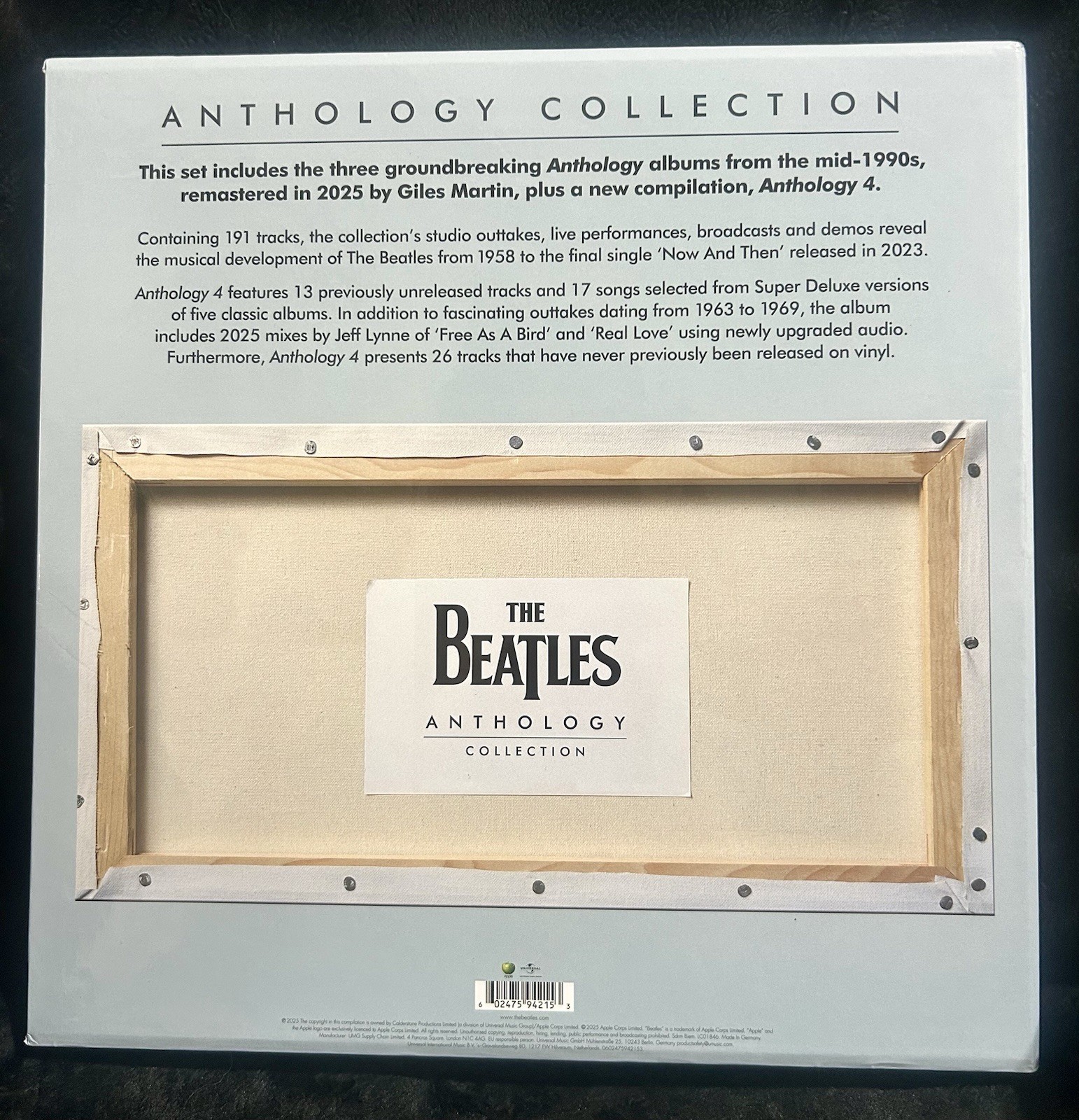 Complete The Beatles Anthology Collection Vinyl 2025 Limited Edition #6664/8500