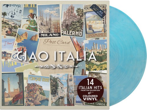 Ciao Italia / Variou – Ciao Italia / Various – Transparent Silver & Blue Vinyl [
