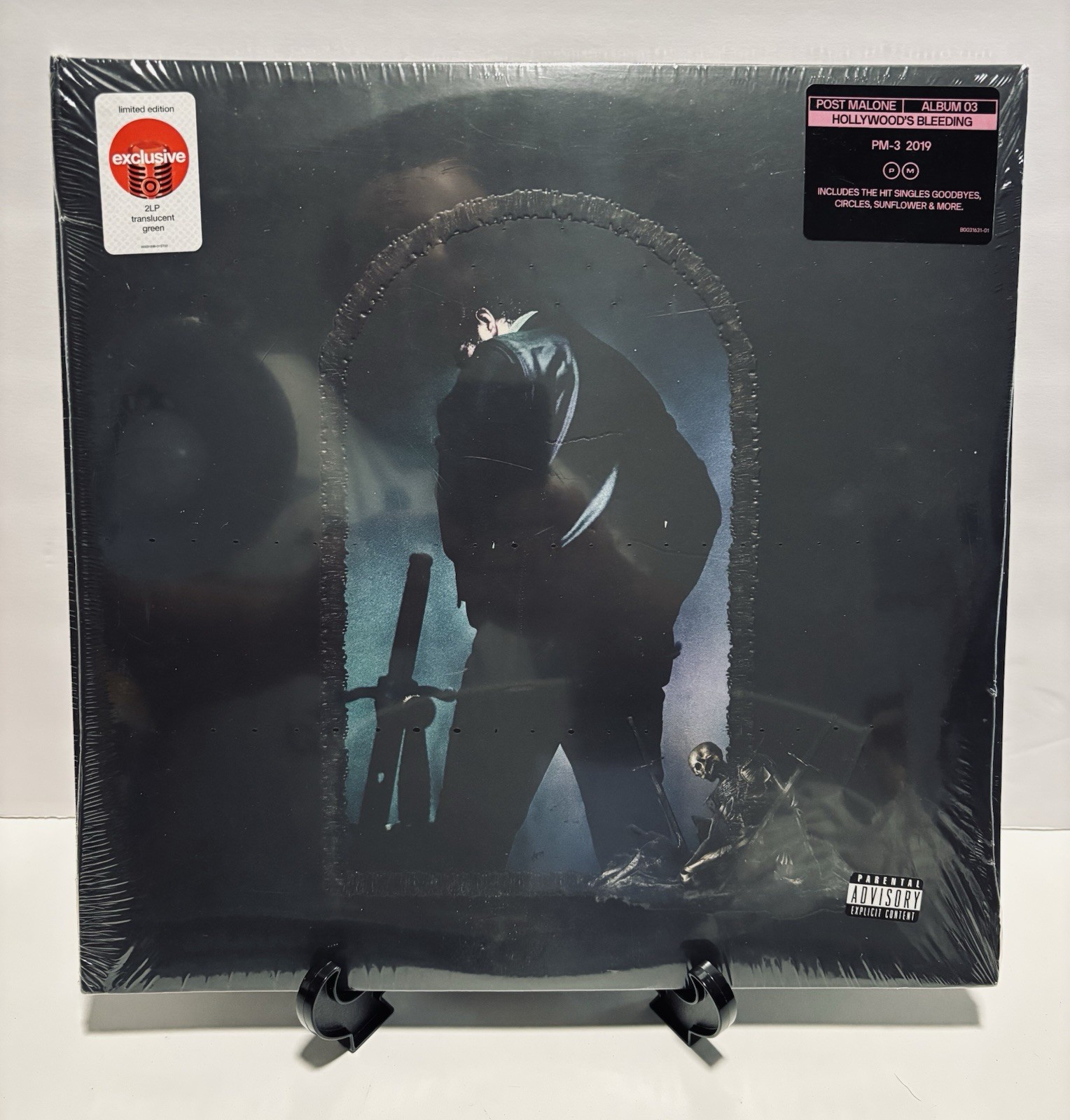 Post Malone Hollywood’s Bleeding LIMITED EDITION 2 LP Green Vinyl NEW & SEALED