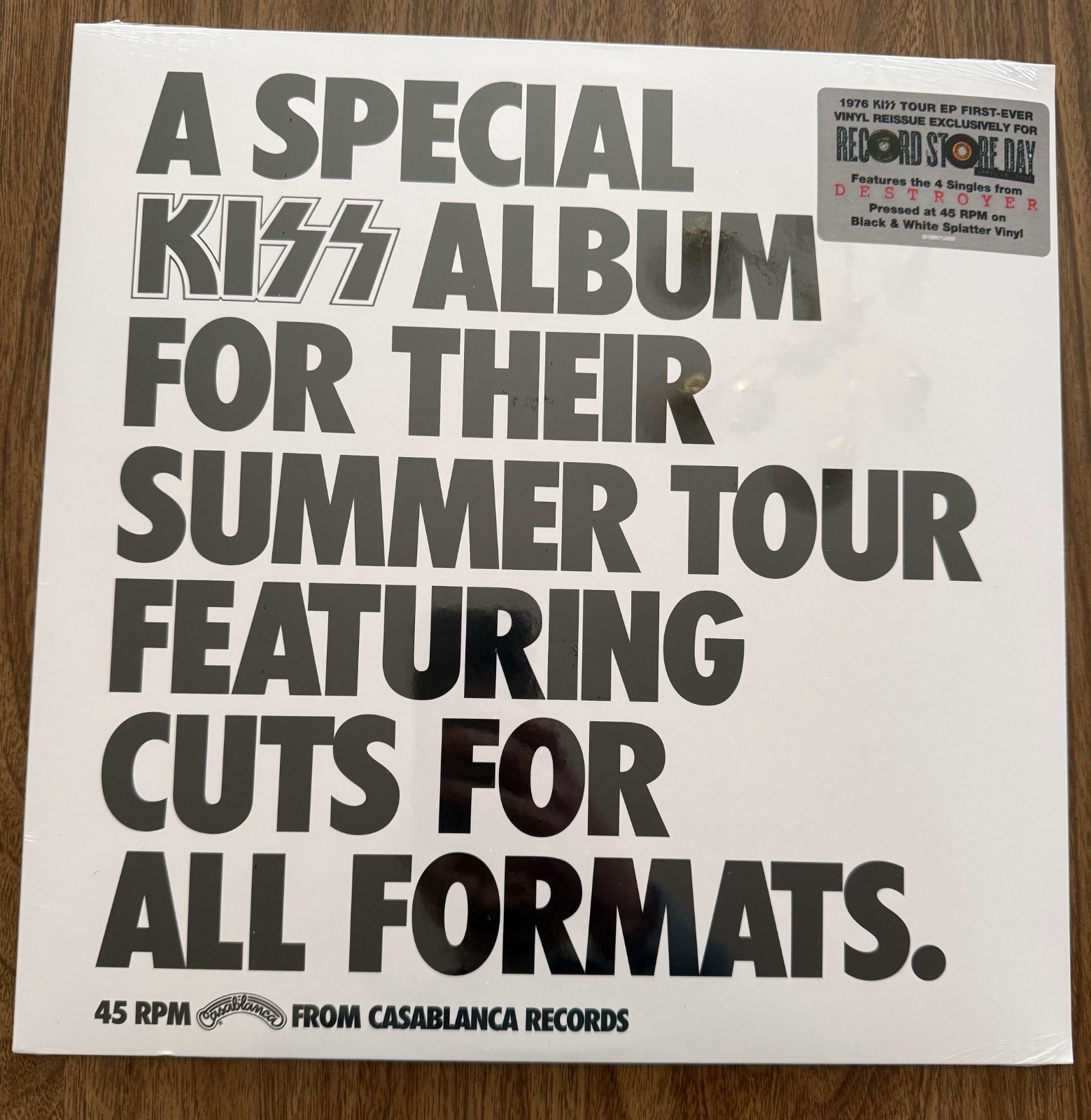 Kiss – A Special KISS Tour Album RSD 2026 Vinyl NEW