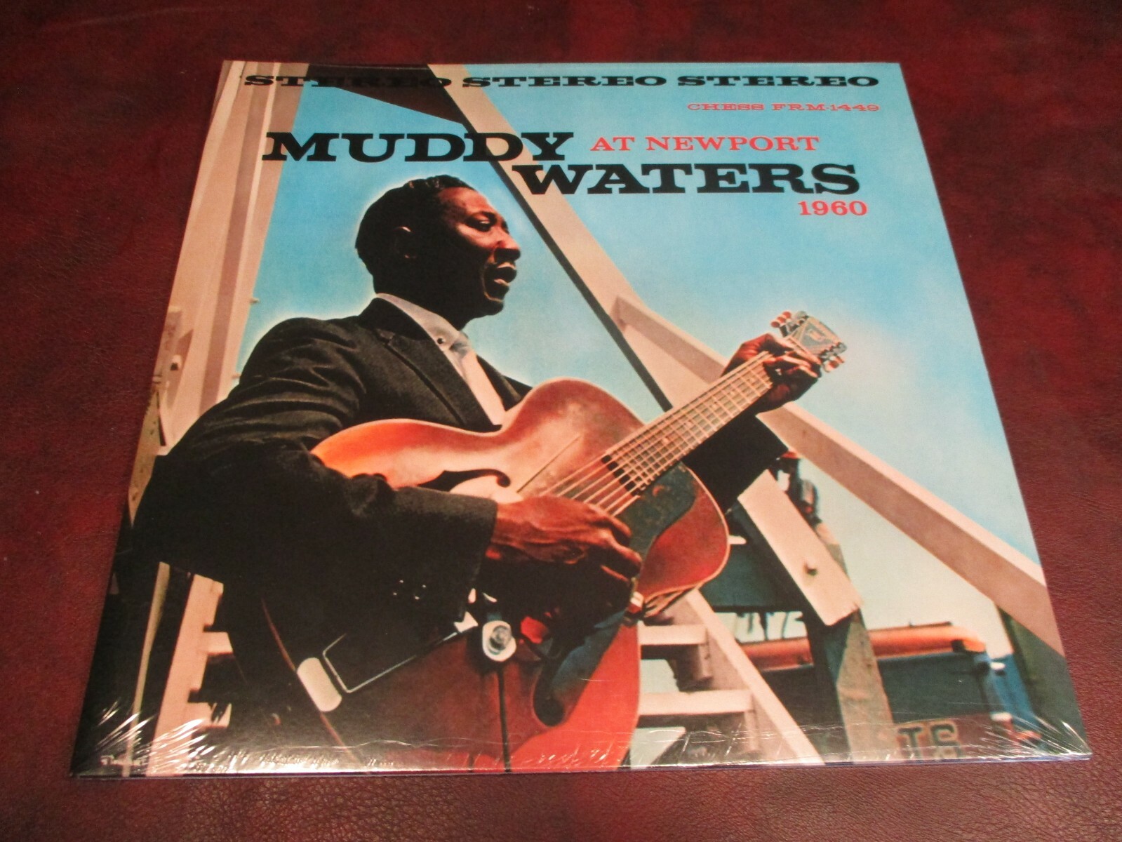 MUDDY WATERS AT NEWPORT BLACK VINYL 180 GRAM AUDIOPHILE OUT OF PRINT ISSUE LP