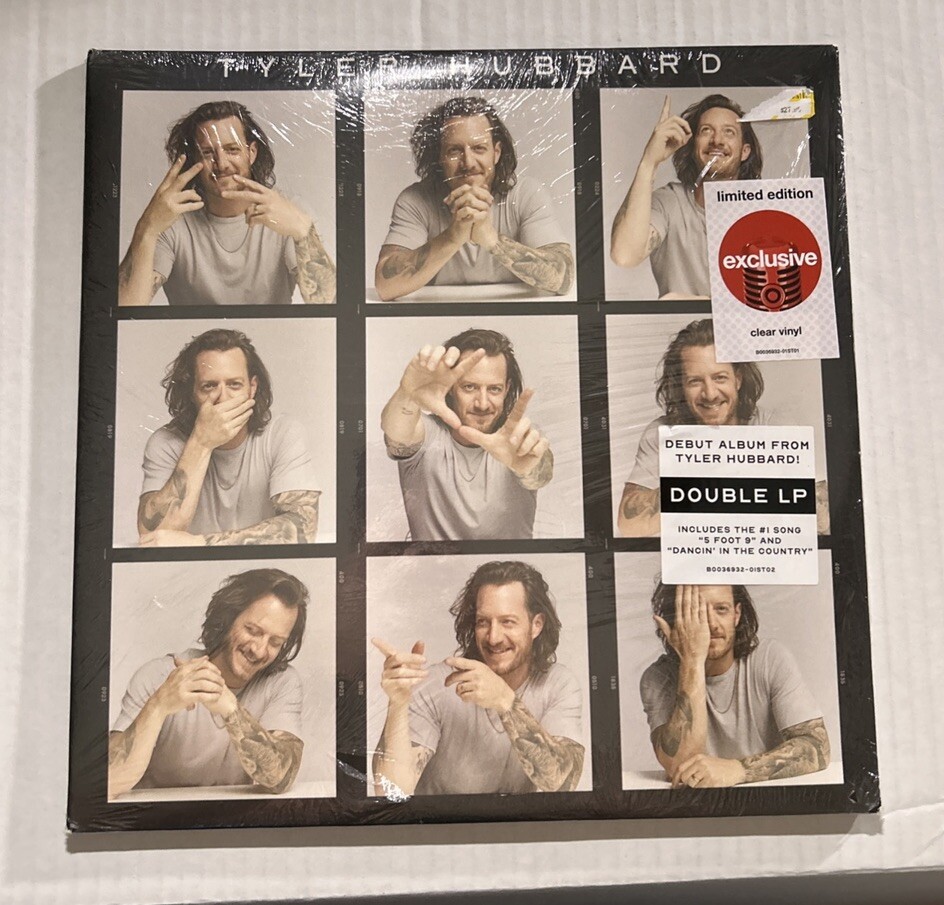 Tyler Hubbard Exclusive Limited Tyler Hubbard Clear Colored Vinyl Record 2XLP