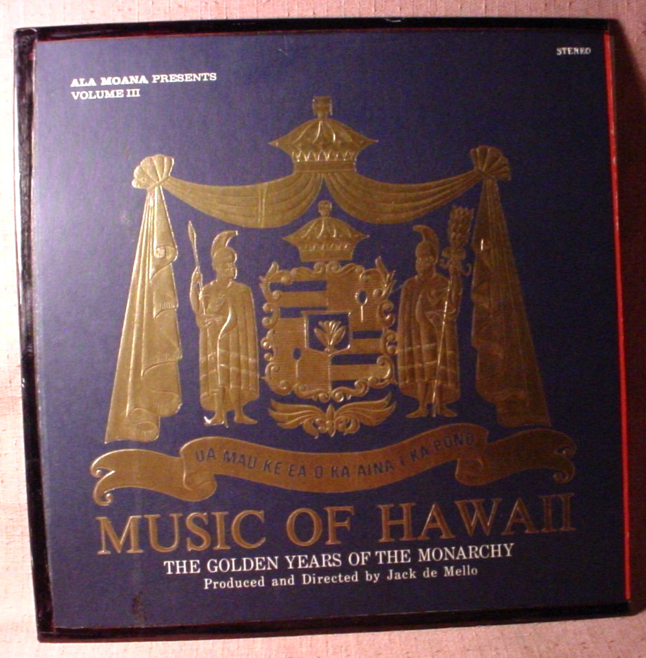 Ala Moana Music Of Hawaii Vol III Rare Near Mint 2 Lp Set & Book Dillingham 1968
