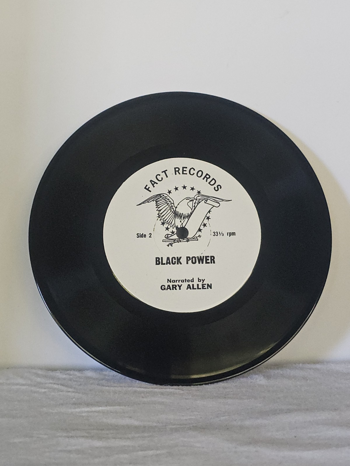 1960s Black Power Gary Allen FACT Records 7″ 33 RPM Political Spoken Word
