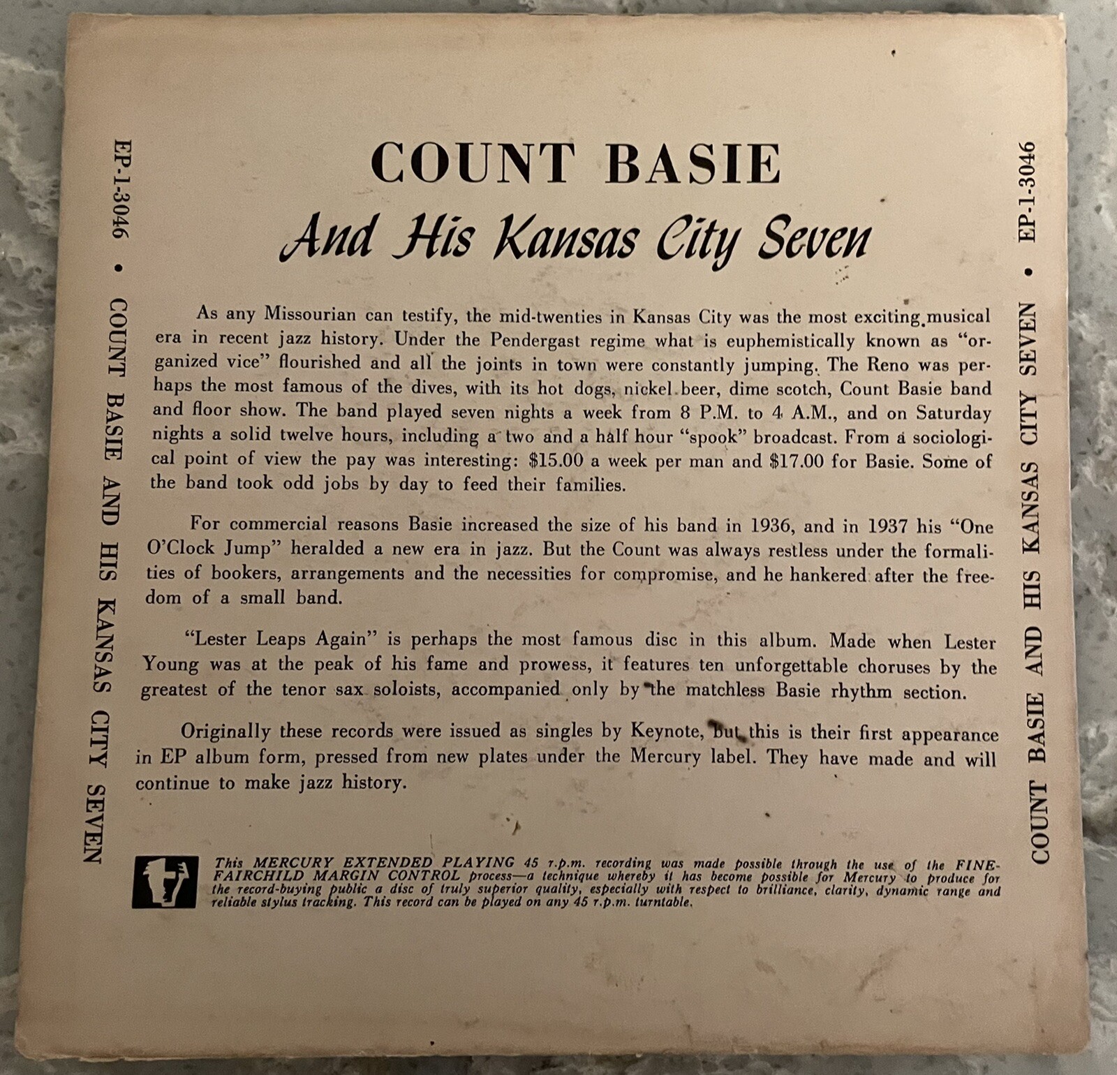 1950’s Cardboard 7″ Record Picture Covers ~ Lot of 5