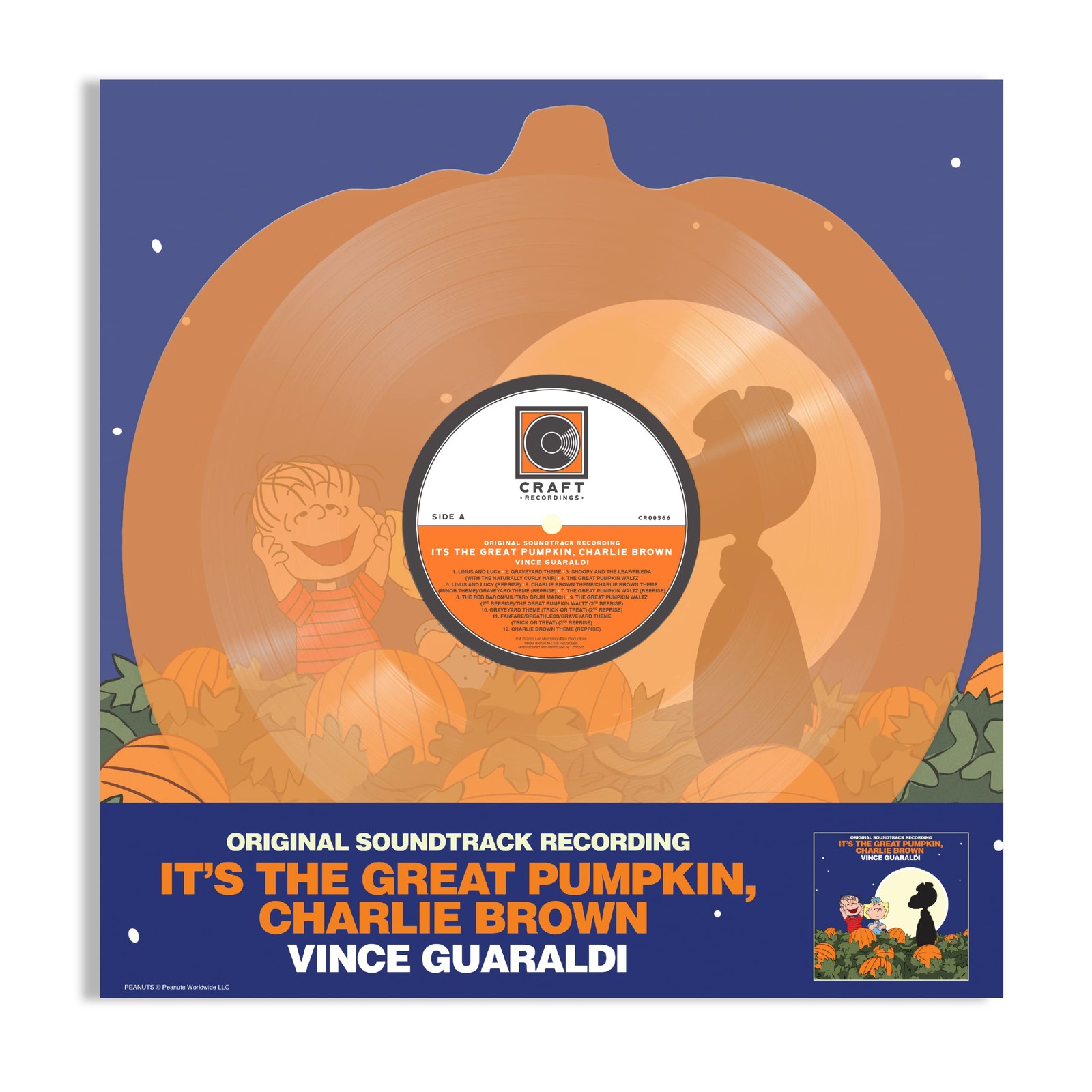 GUARALDI,VINCE IT’S THE GREAT PUMPKIN, CHARLIE BROWN (TRANSLUCENT ORANGE PUMPK..