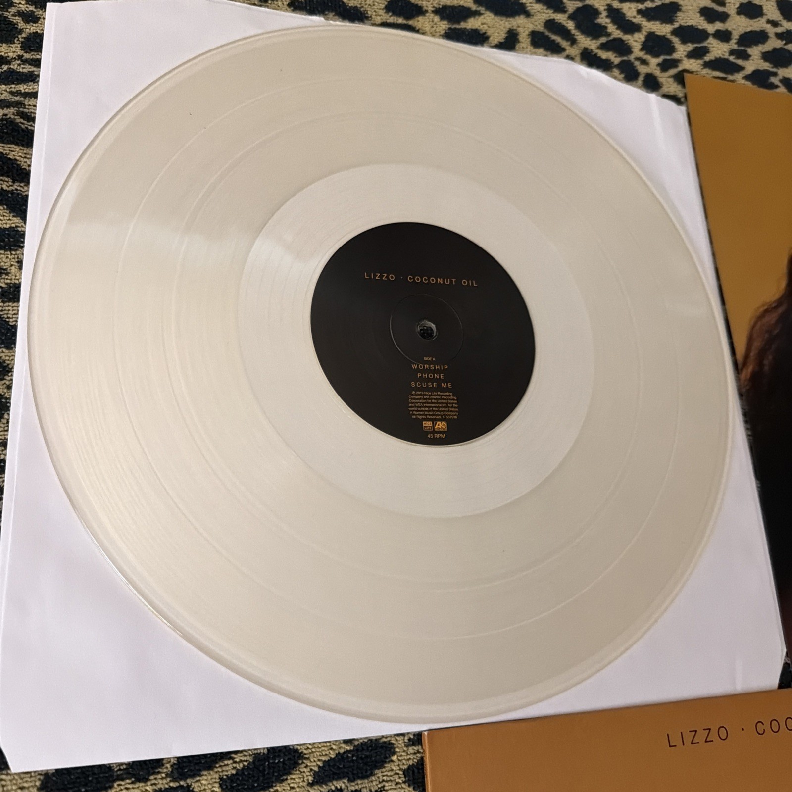 Lizzo – Coconut Oil White Translucent VINYL EP RECORD STORE DAY 2019 NM- / NM-