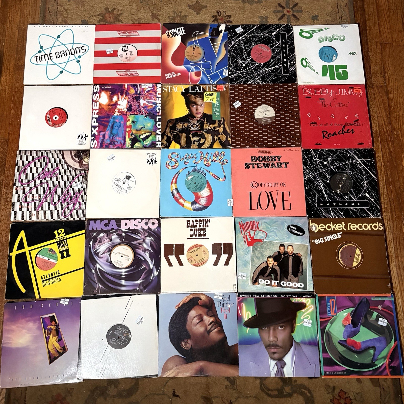 Vintage Electro Funk Soul R&B Vinyl Records 25 LP Lot 70’s 80’s 12” Synth Boogie