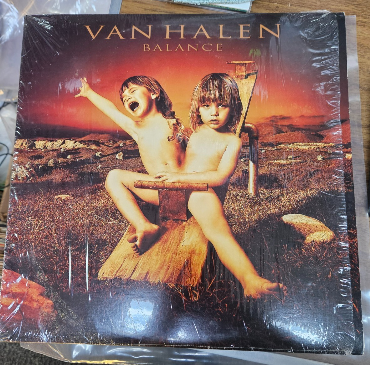 VAN HALEN “Balance” 1995 Warner Brothers Release Used LP VG+ VG+
