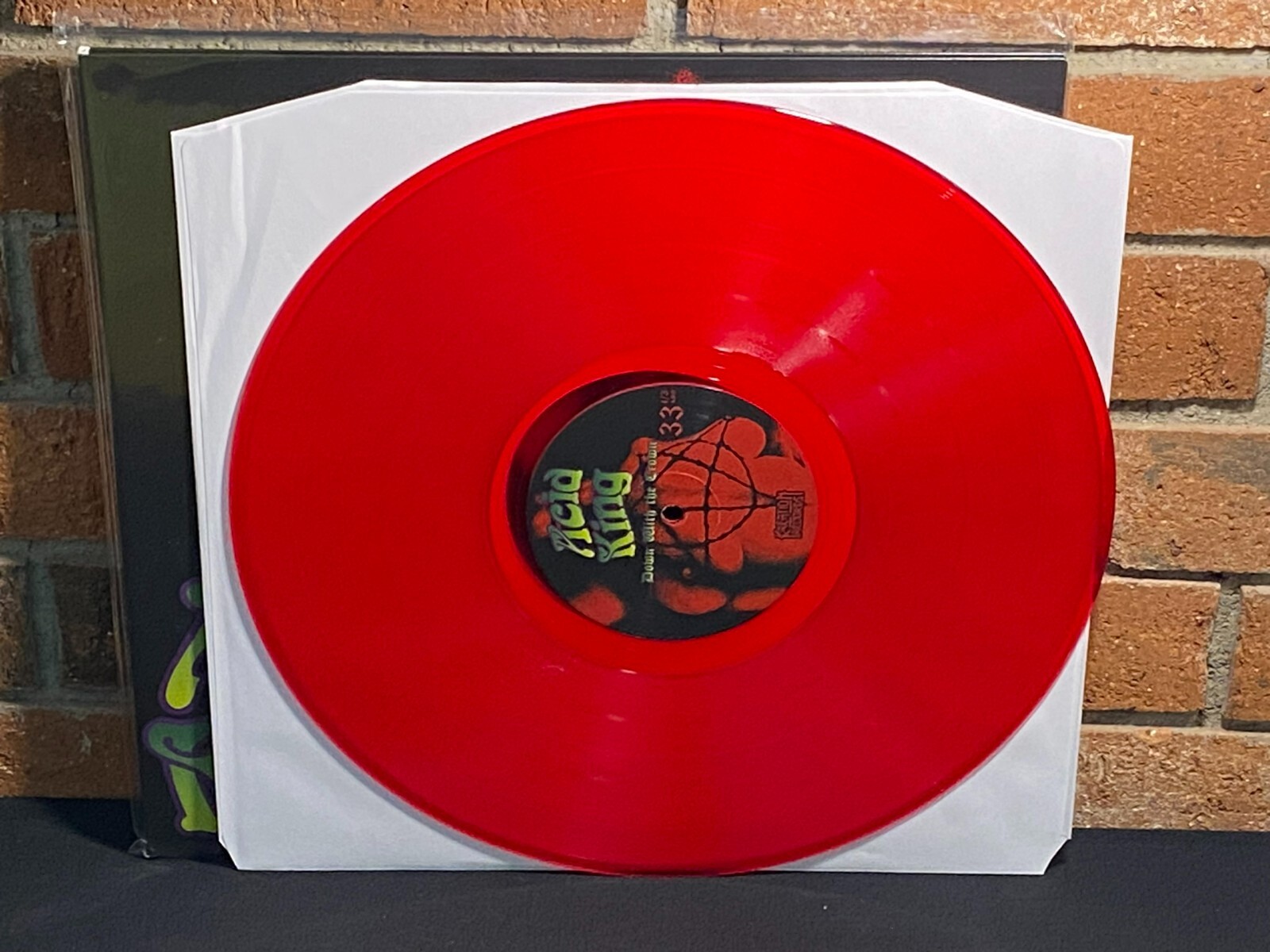 ACID KING – Free Down With The Crown, Limited RED COLORED VINYL LP Gatefold New!