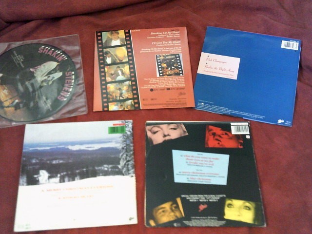 SHAKIN STEVENS Bundle X5 7″ Ltd G/F 1980s POP Rock n Roll **LISTED**