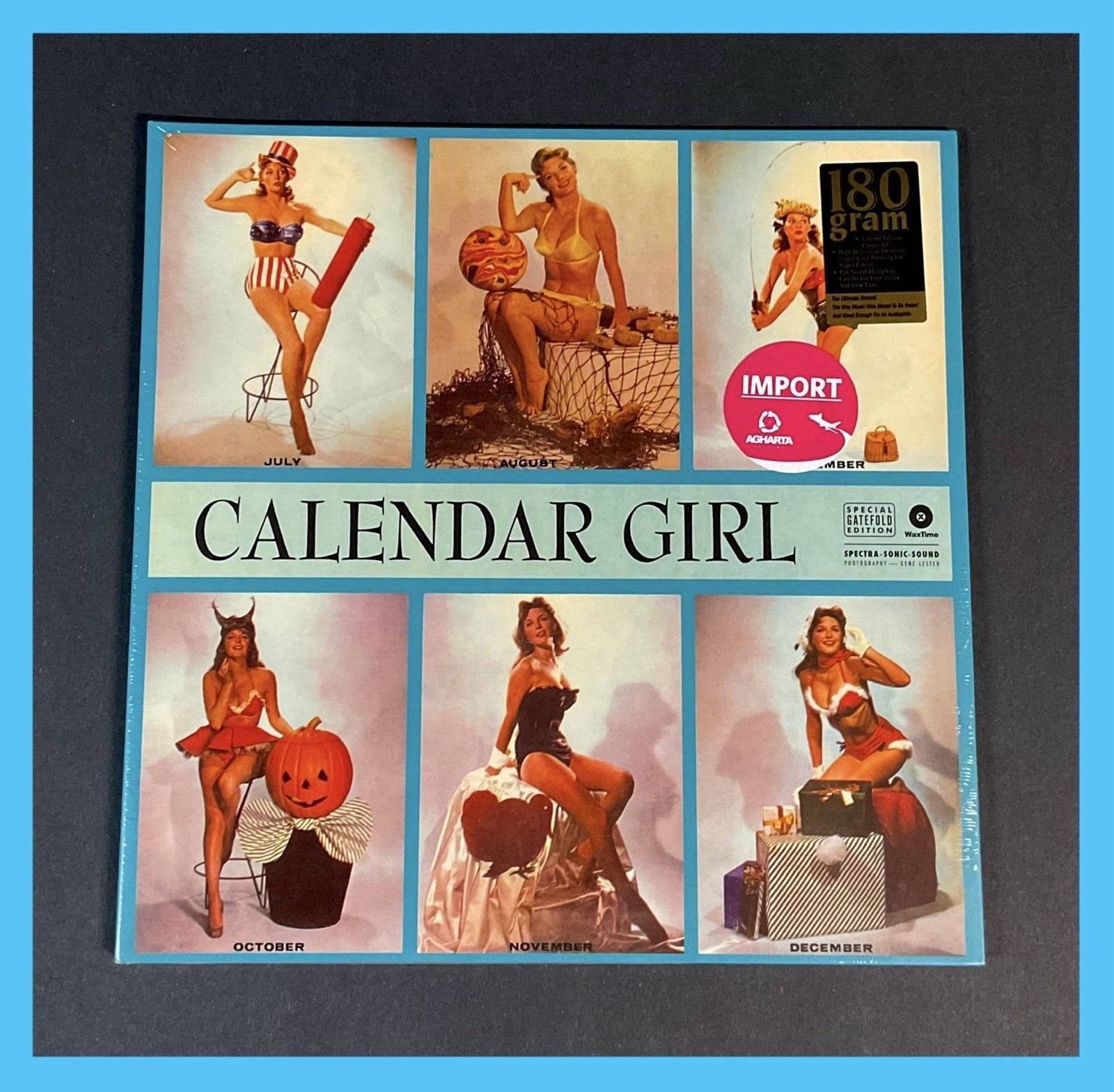 Julie London – Calendar Girl LP On Vinyl Vocal Jazz Pop Pin-Up Style