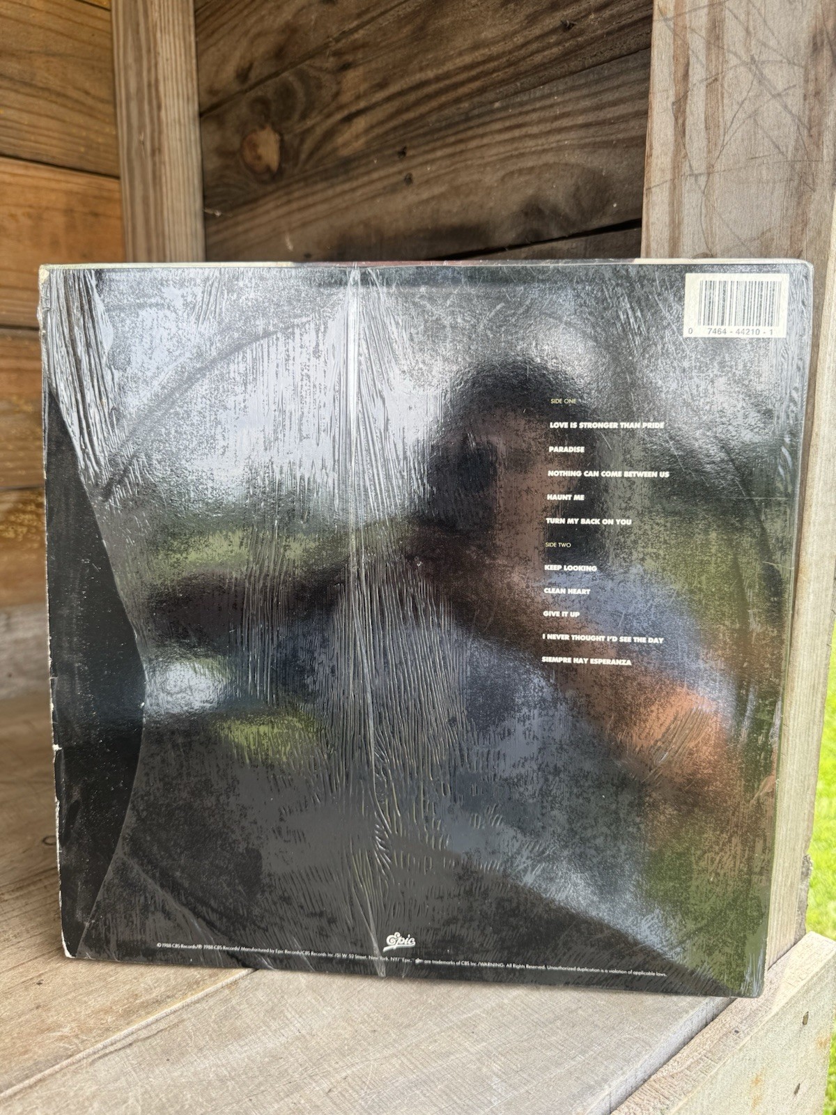 SADE – STRONGER THAN PRIDE LP 460497 1 EPIC 1988 VG+!