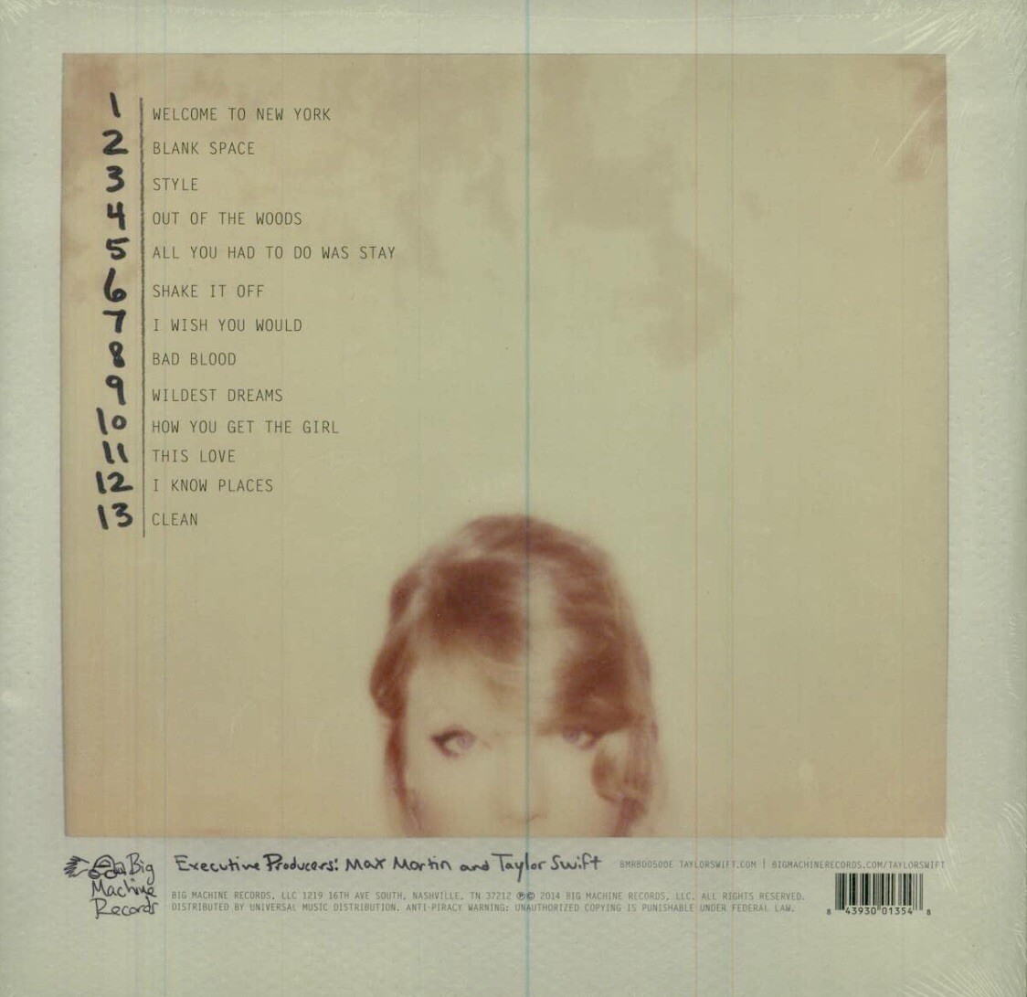 Taylor Swift 1989 Vinyl Record – Double LP-BRAND NEW SEALED