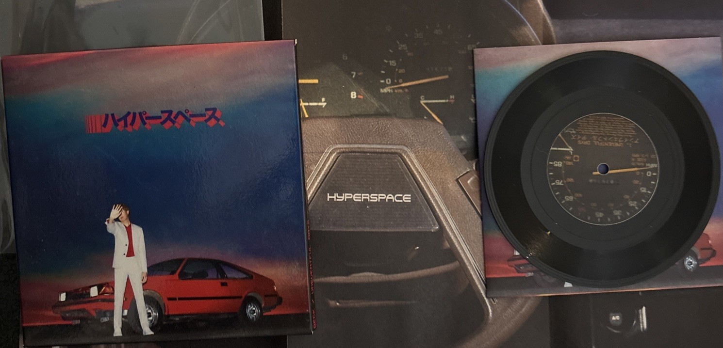Beck Uneventful Days 3 Inch Vinyl w/ Poster RSD 2019 Fonograf & Capitol Records